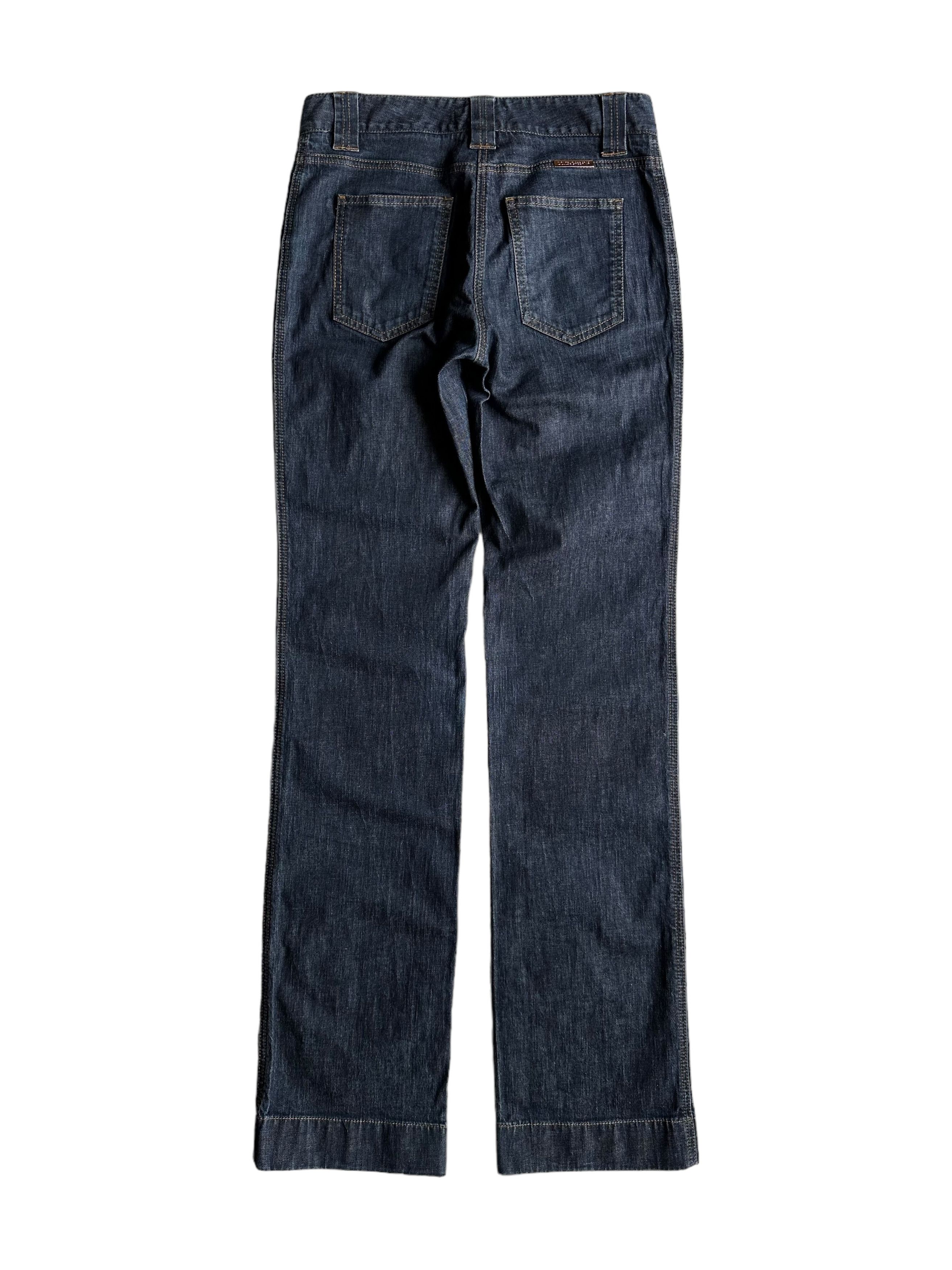 Dolce & Gabbana Dolce & Gabbana y2k Low Rise Jeans IT38/US2 Size 26" / US 2 / IT 38 - 2 Thumbnail