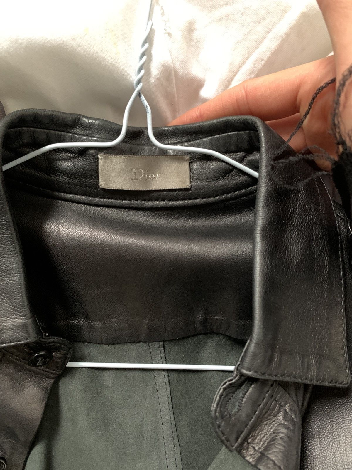 Dior Dior s/s07 Leather Shirt Size US XS / EU 42 / 0 - 7 Thumbnail