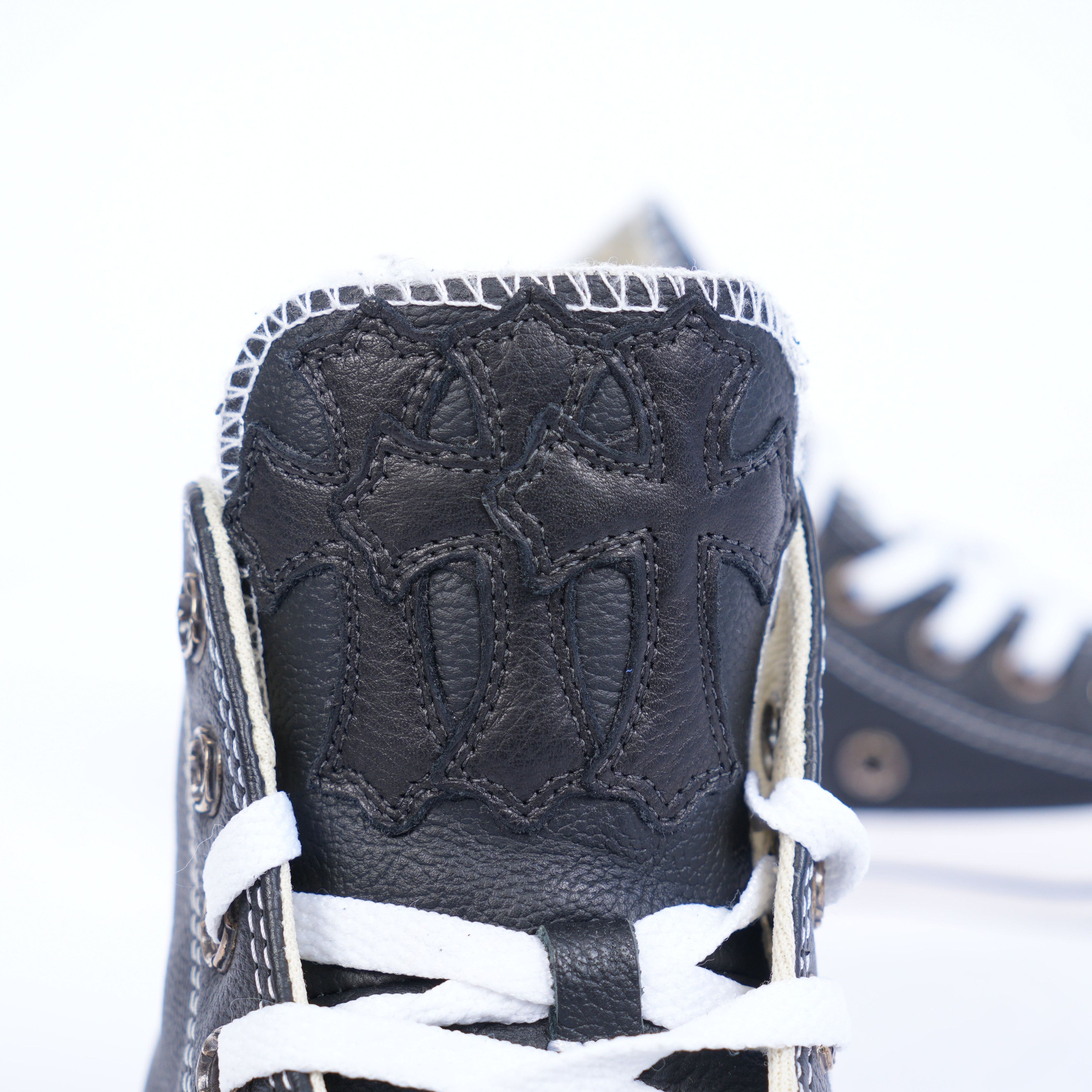 Chrome Hearts Chrome Hearts BLACK PATCH CONVERSE Size US 7.5 / EU 40-41 - 3 Thumbnail
