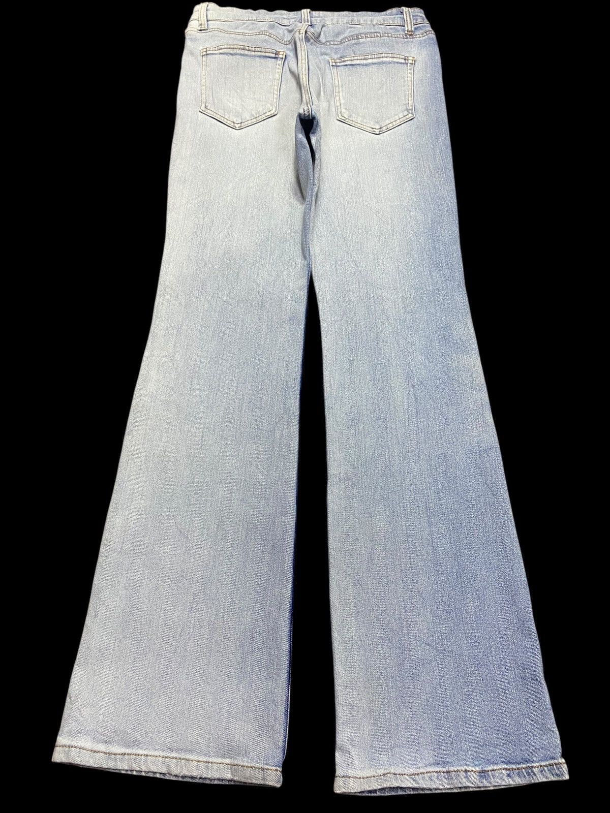 Japanese Brand Vintage Japanese Brand Blue Wash Bootcut Jeans Size 29" - 2 Thumbnail