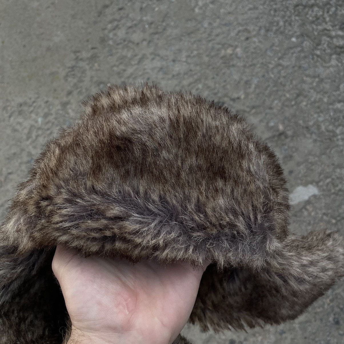 Japanese Brand Vintage Fur Fear Trapper Y2K Cap Hat 90s Style Travis Scott Size ONE SIZE - 8 Thumbnail