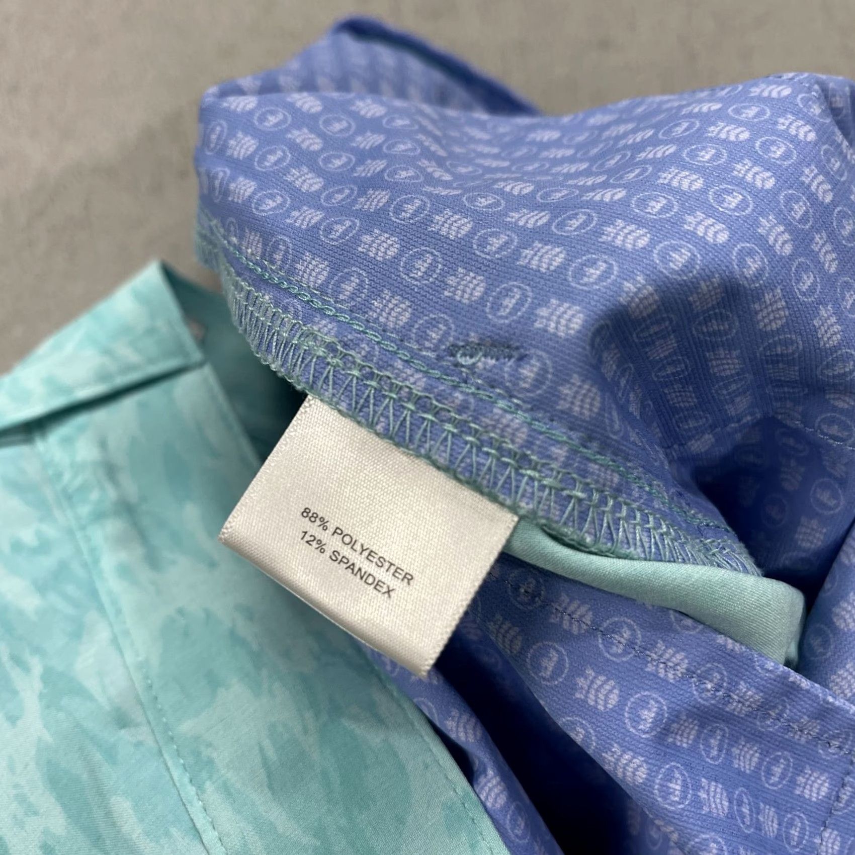 Peter Millar Peter Millar Shorts Mens 33 Blue Salem Fish Hybrid Golf Stretch Chino 10 In Shirt Size US 33 - 6 Thumbnail