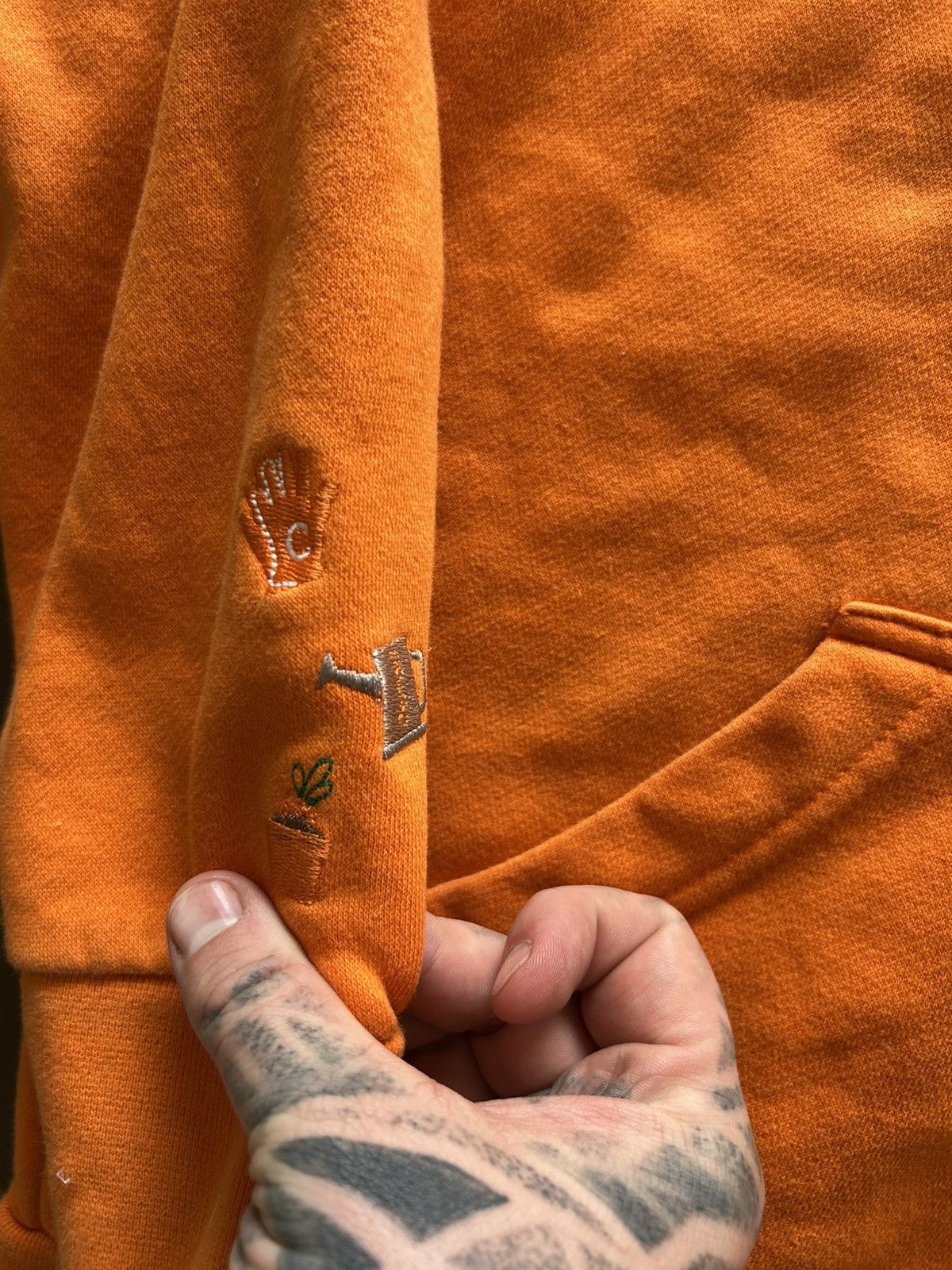 Carrots by Anwar Carrots Crocs X Carrots Collab Hoodie Orange With Embroidery Size US S / EU 44-46 / 1 - 3 Thumbnail