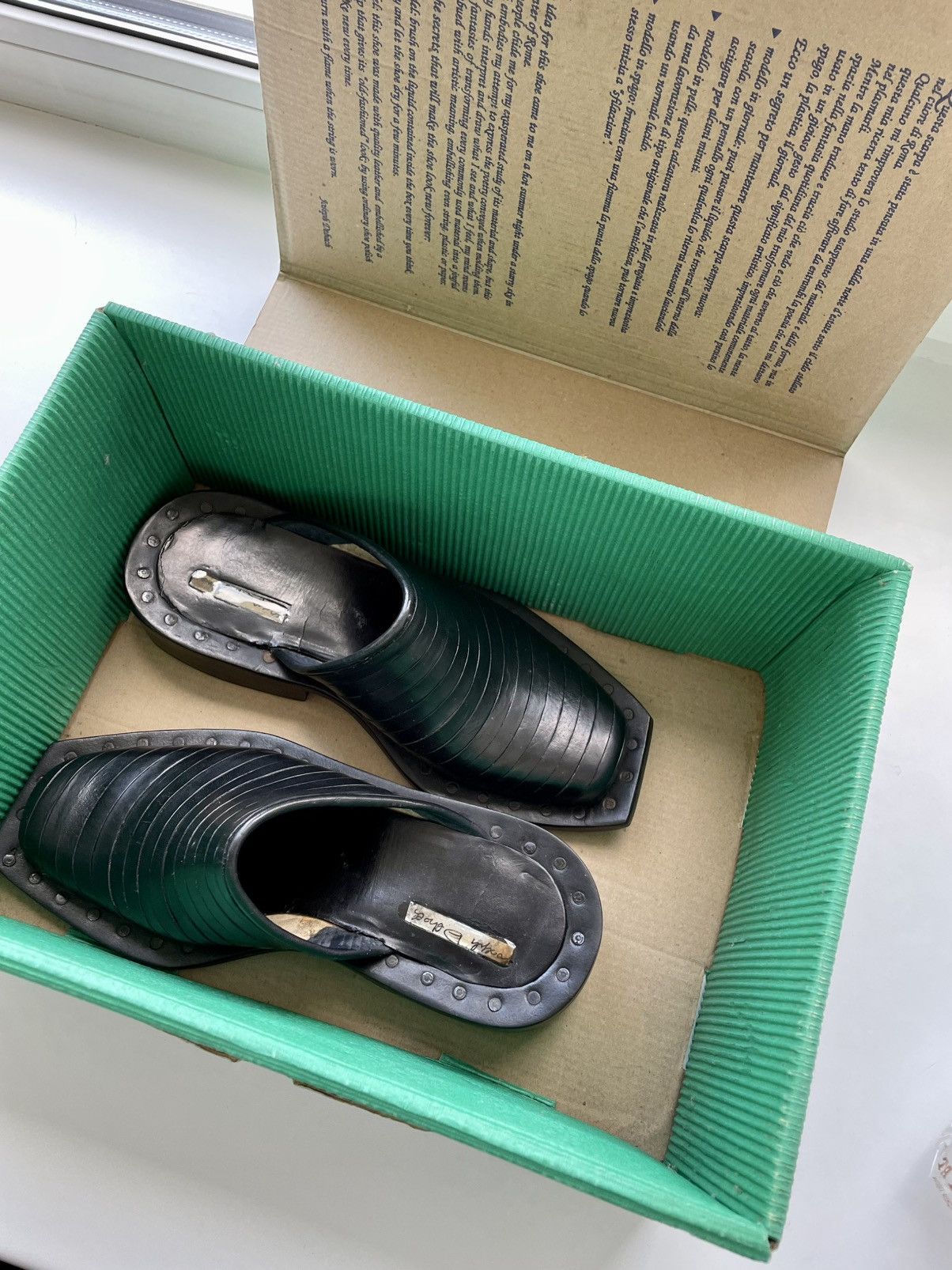Other Summer Joseph Debach Black Polished Clogs Size 5/35,5 Size US 5 / IT 35 - 11 Thumbnail