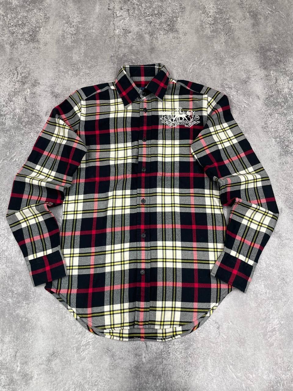 Ralph Lauren Ralph Lauren Men Cotton Shirt Plaid Check Multicolor Size US M / EU 48-50 / 2 - 1 Thumbnail