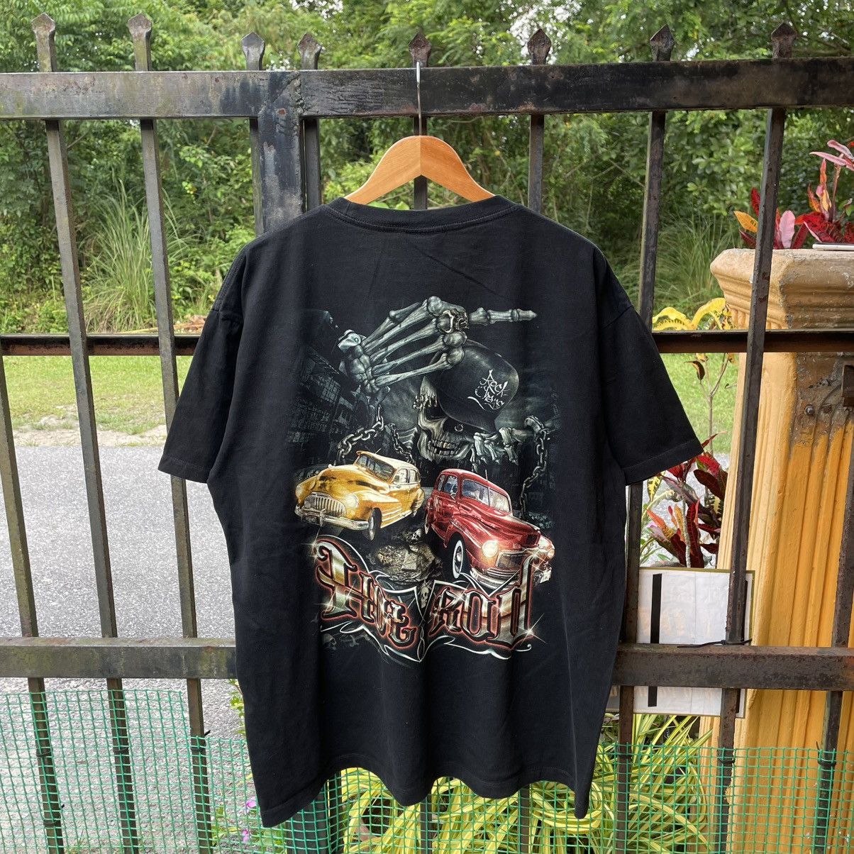 Untitled Artworks 🔥Vintage Rock Chang Hot Roll Classic Car Hip Hop Design Tee Size US XL / EU 56 / 4 - 2 Thumbnail