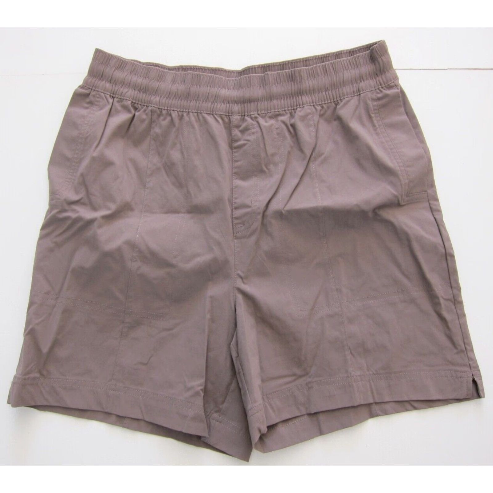 Vintage Columbia Nylon Stretch Brown Pocket Active Hike Travel Chino Short Women Medium Size 32" / US 10 / IT 46 - 2 Thumbnail