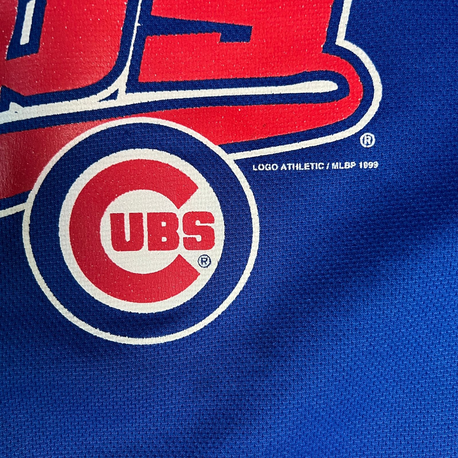 MLB × Vintage Vintage 1999 Logo Athletic Chicago Cubs Jersey Baseball MLB Size US XL / EU 56 / 4 - 4 Thumbnail