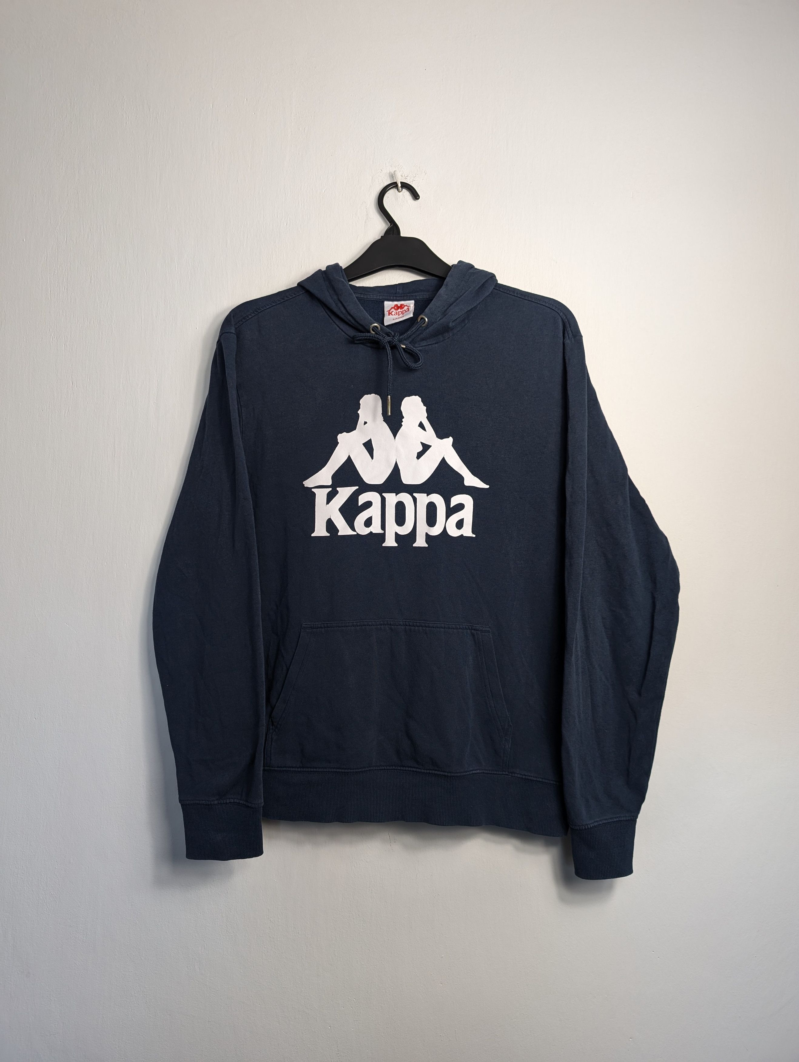 Kappa Kappa Navy Hoodie Streetwear Sportswear Logo Size US L / EU 52-54 / 3 - 1 Thumbnail