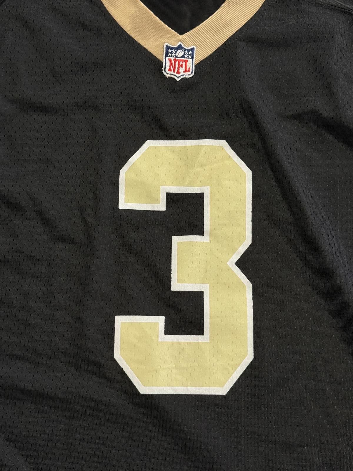 NFL NFL New Orlean Saints Jersey Will Lutz Backwards #3 XL Size US XL / EU 56 / 4 - 5 Thumbnail