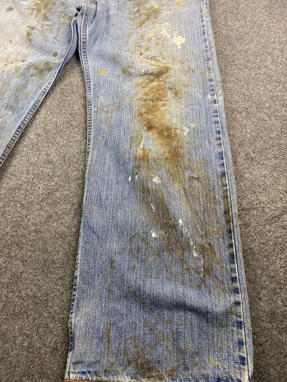 Levi's vintage levis 529 paint splatter distressed denim Size US 38 / EU 54 - 10 Thumbnail