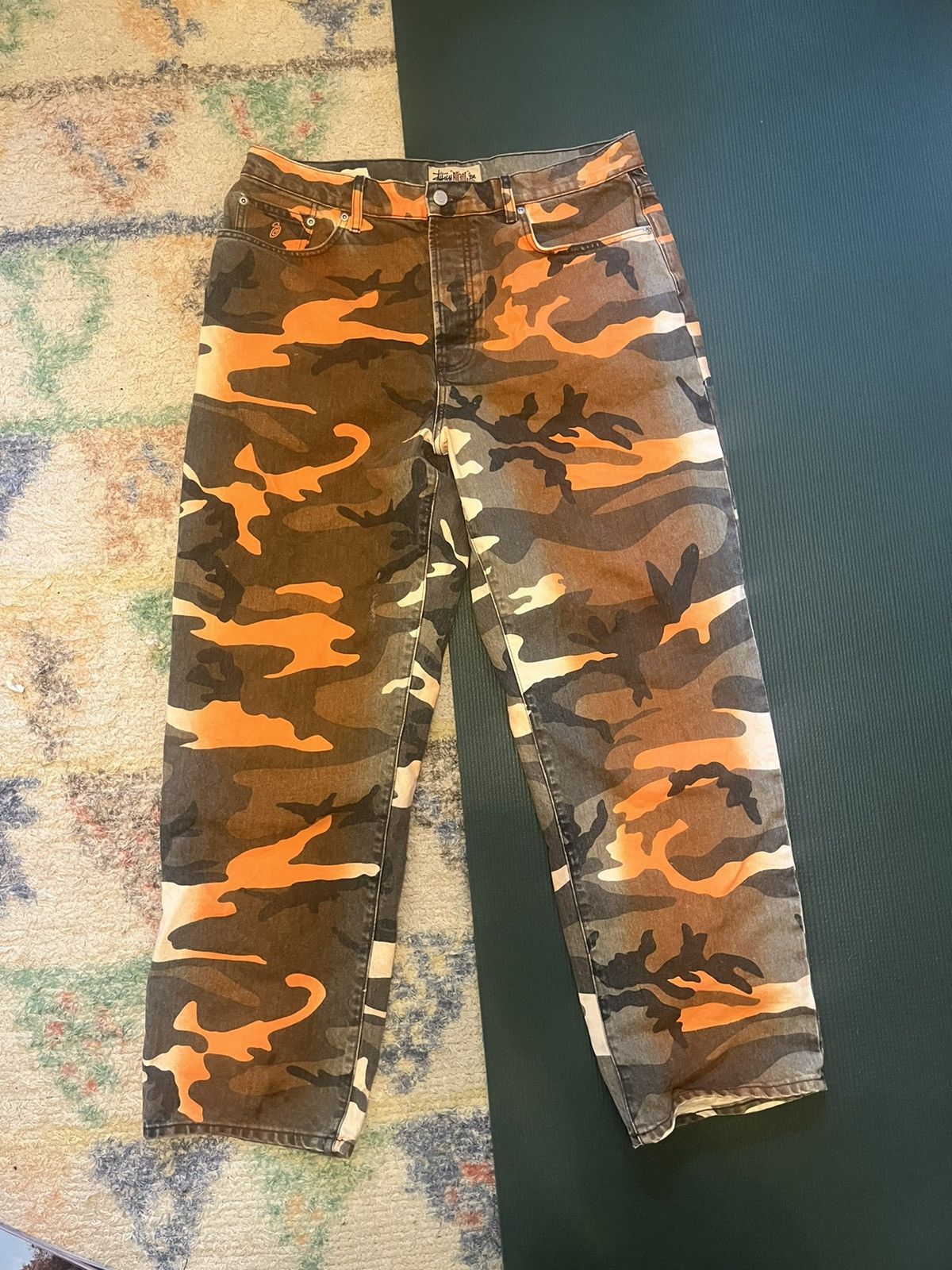 Stussy Stussy camo jeans Size US 34 / EU 50 - 1 Thumbnail