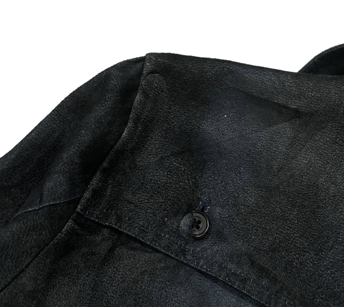Tornado Mart Vintage Tornado Mart Japan Suede Waxed Long Jacket Size US M / EU 48-50 / 2 - 15 Thumbnail