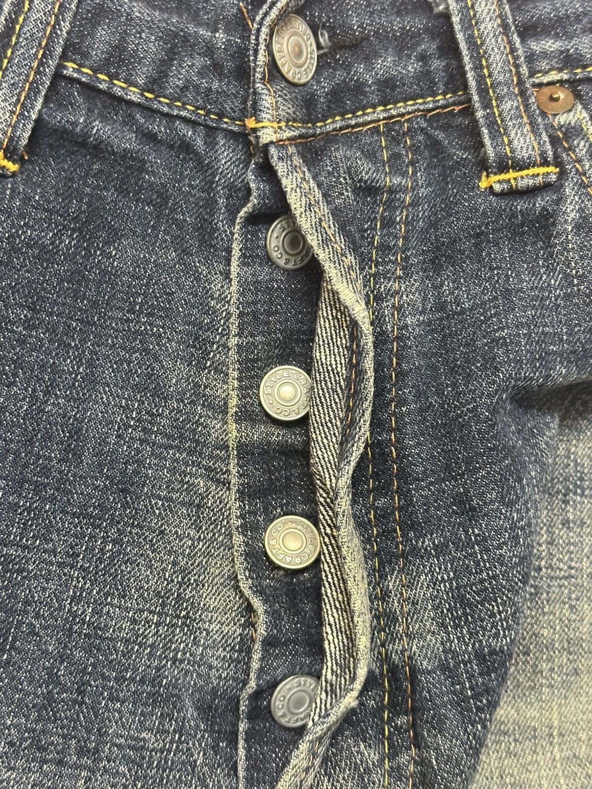 Evisu EVISU Ribbon Embroidered Denim Pants. Size US 32 / EU 48 - 10 Thumbnail