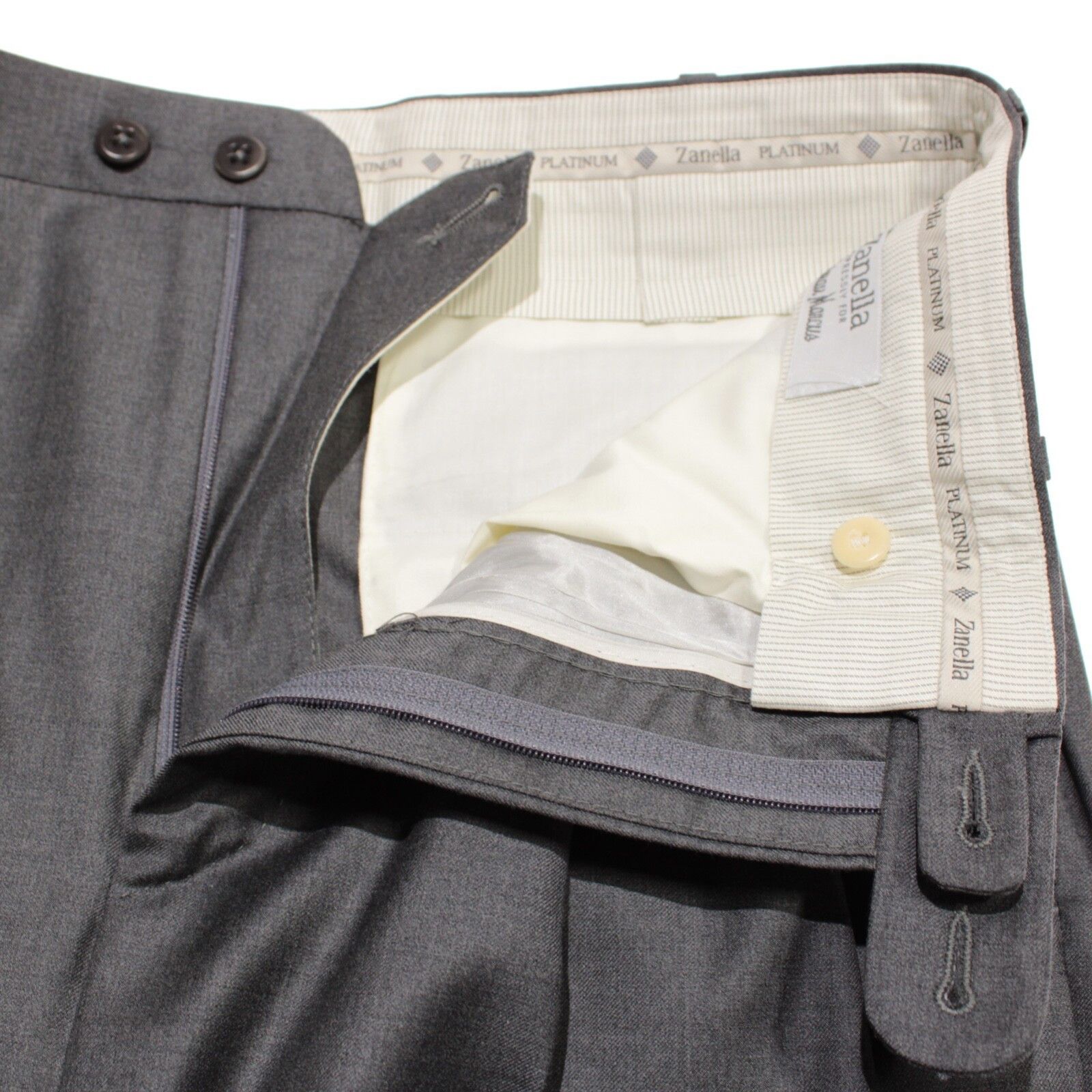 Zanella Zanella New with tags Dress Pants Size 33 US In Gray Size US 33 - 3 Thumbnail