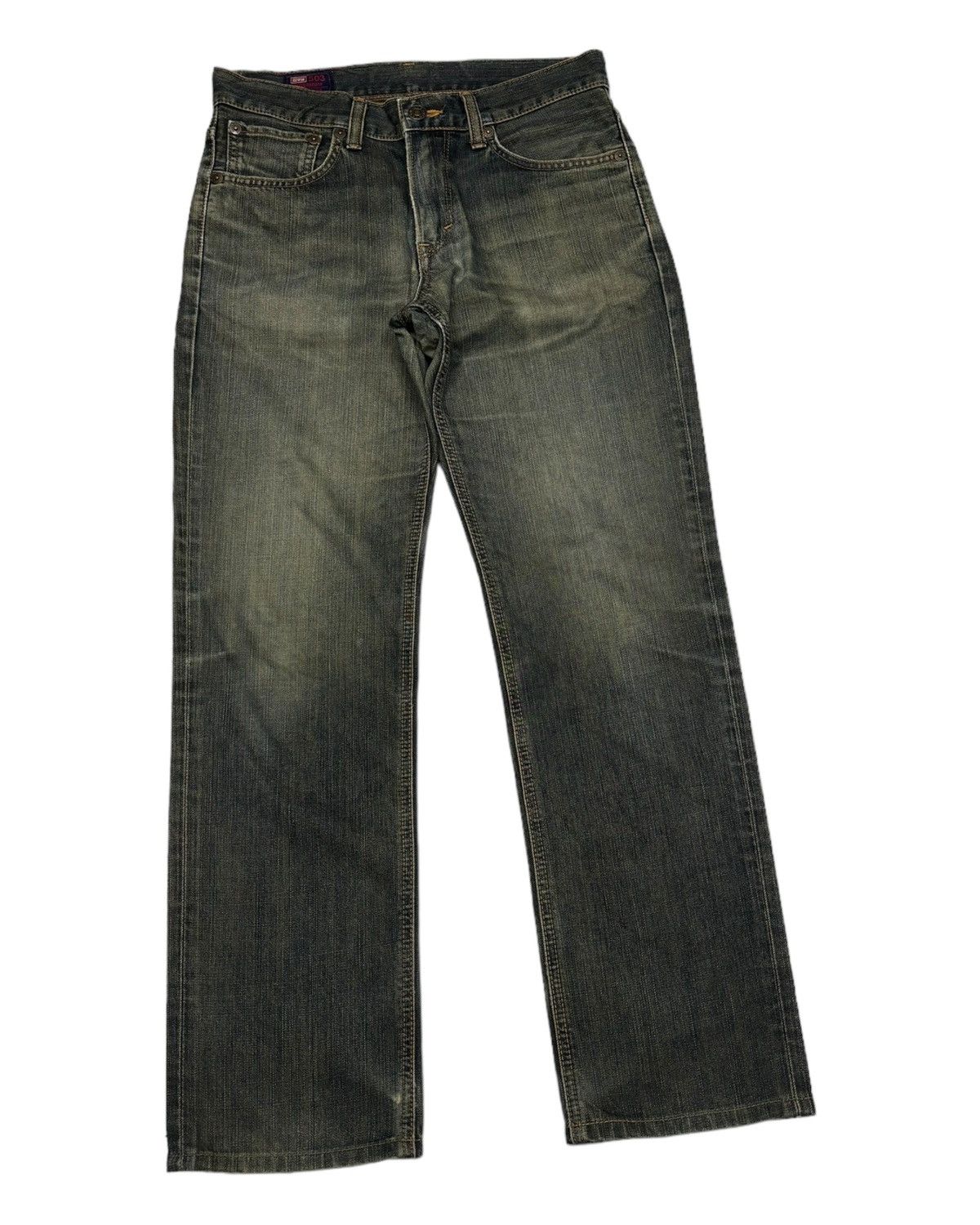 Edwin EDWIN 503 RUSTY MUD WASH DISTRESS DENIM JEANS Size US 32 / EU 48 - 3 Thumbnail