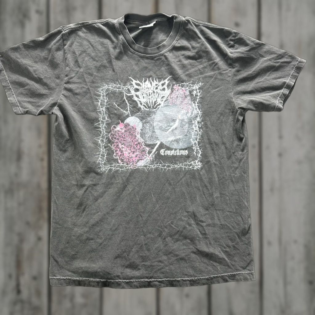 Comfort Colors Comfort Colors Shirt Mens Large Black Graphic Band Metal Convulsions Size US L / EU 52-54 / 3 - 1 Thumbnail