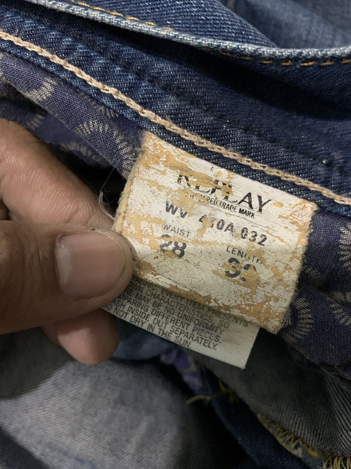 Replay Y2K replay jeans Size 33" - 7 Thumbnail