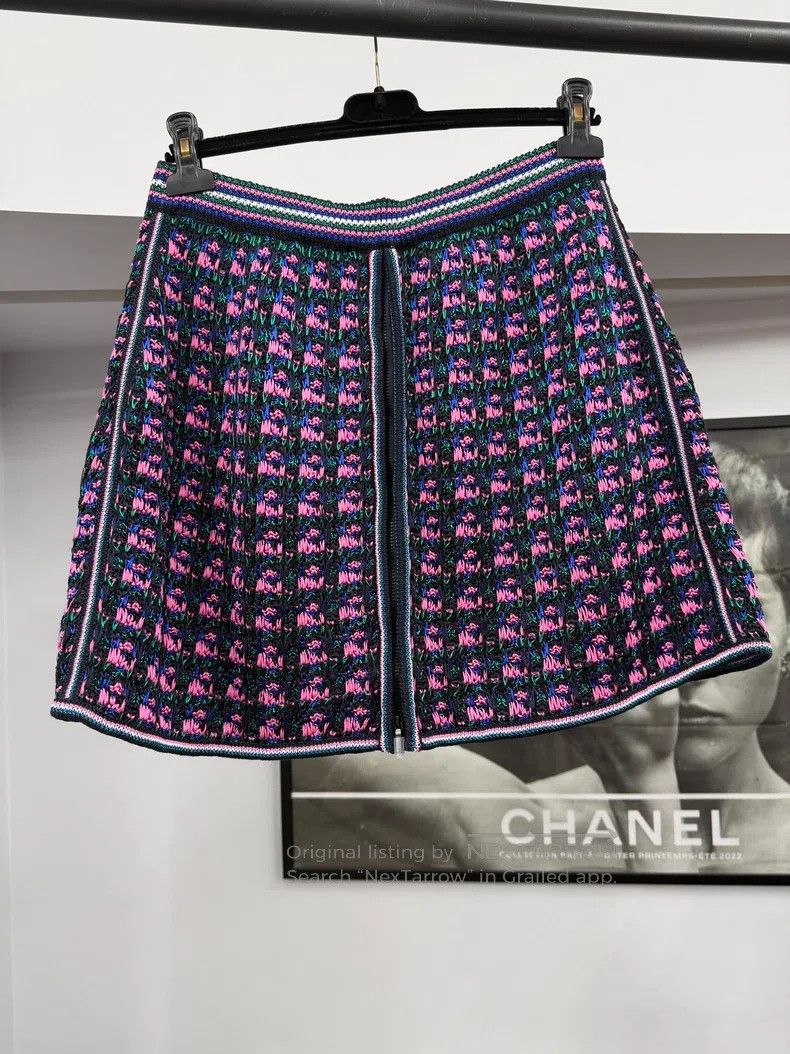 Chanel Chanel Colourful braided skirt Size 26" / US 2 / IT 38 - 2 Thumbnail