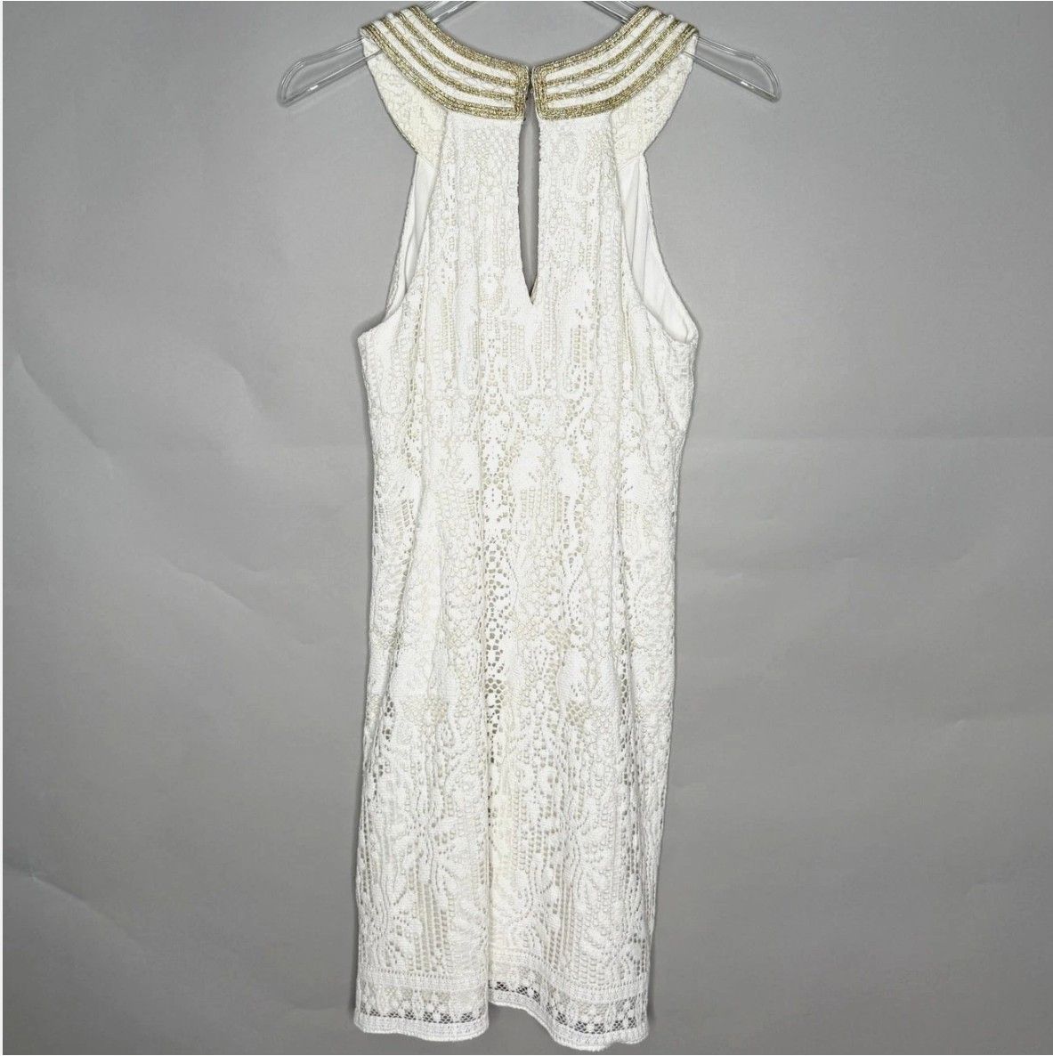 Lilly Pulitzer Calera Jungle White Lace Shift Dress New, with Tags Size XS / US 0-2 / IT 36-38 - 4 Thumbnail