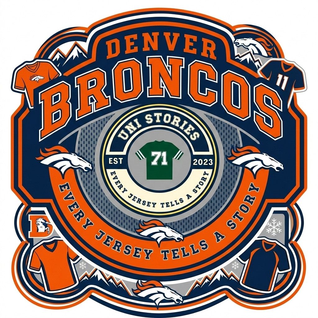 NFL Denver Broncos Short Sleeve T-Shirt Men's L Blue Size US L / EU 52-54 / 3 - 5 Thumbnail
