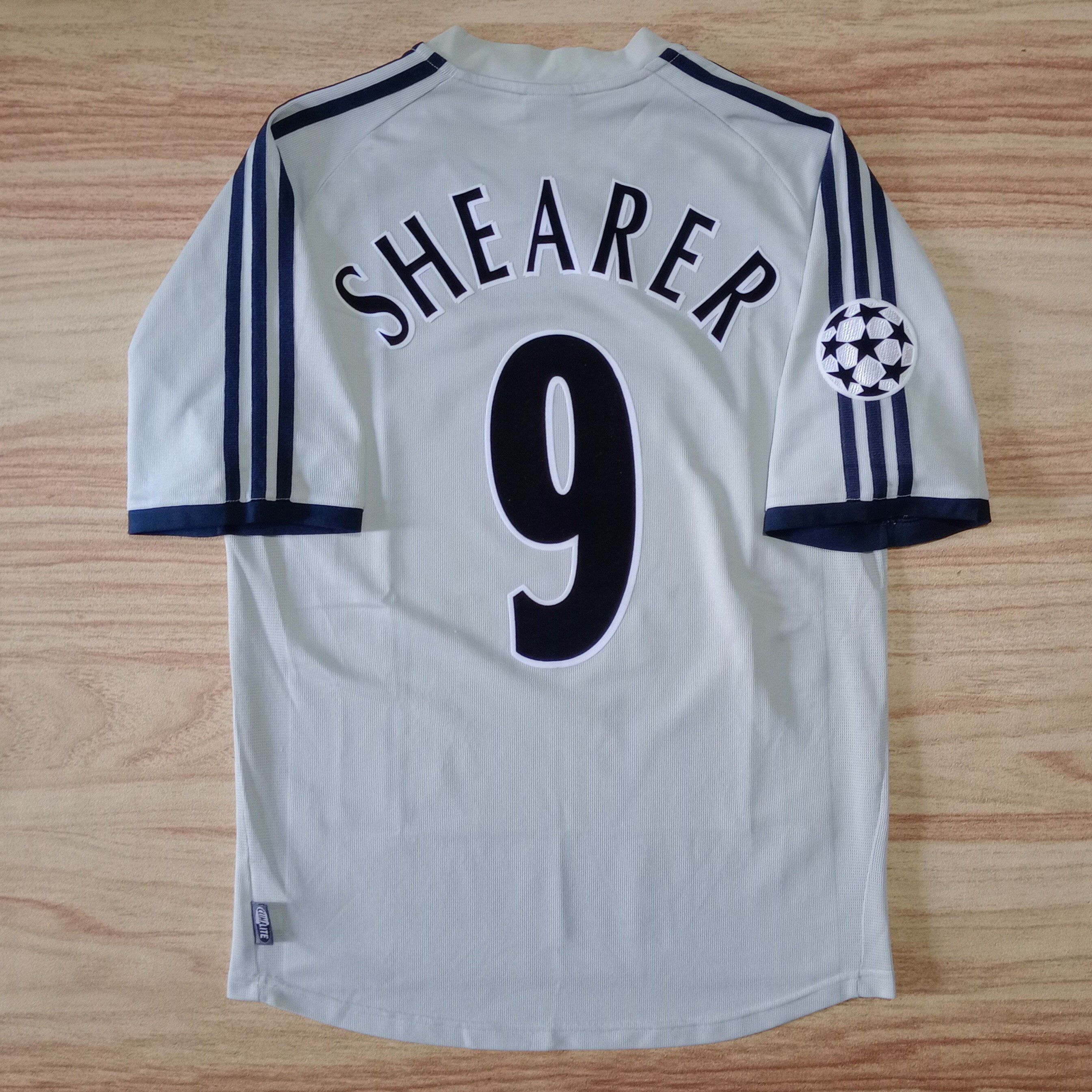 Adidas Newcastle United 2002-2003 Away Jersey Alan Shearer 9 Size US S / EU 44-46 / 1 - 2 Thumbnail