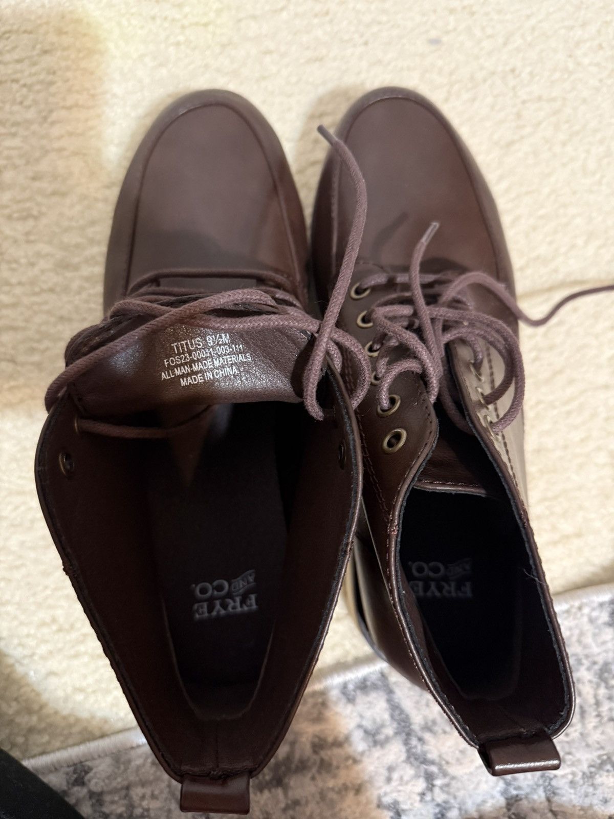 Frye Frye and Co. | Dark Brown Titus Boots Size 9,5 M! #boots Size US 9.5 / EU 42-43 - 4 Thumbnail