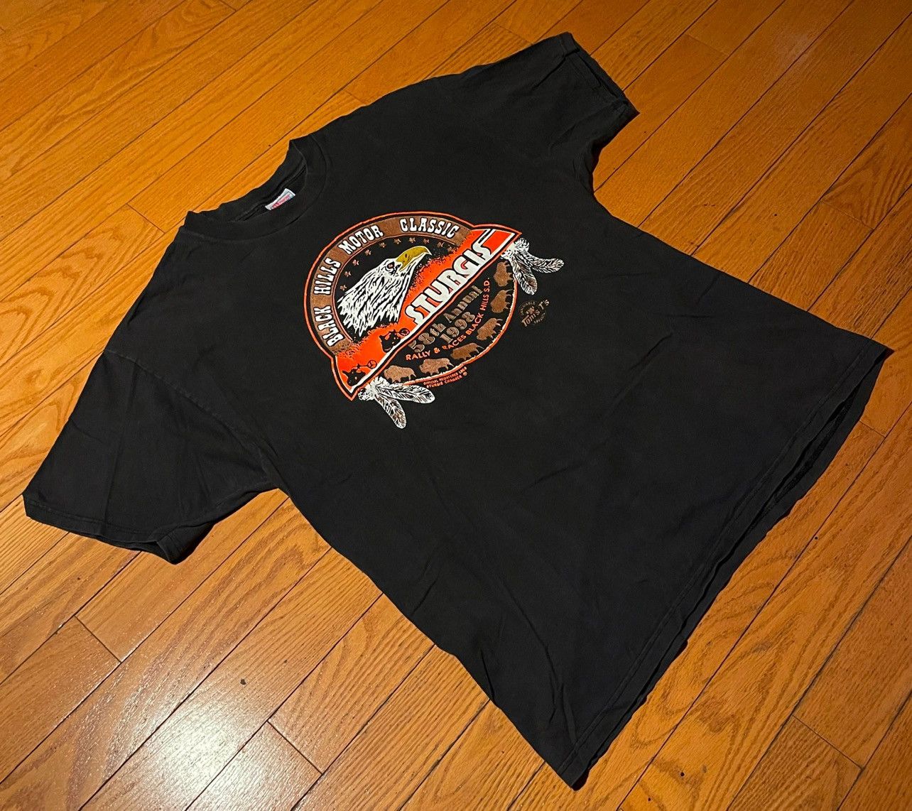 Other 1998 Sturgis 58th anniversary T-Shirt Size US XL / EU 56 / 4 - 3 Thumbnail