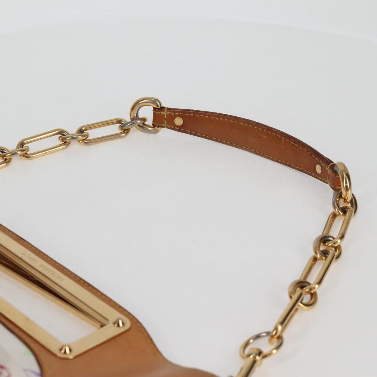 Louis Vuitton LOUIS VUITTON Monogram Multicolor Judy MM Bag White M40255 Size ONE SIZE - 12 Thumbnail