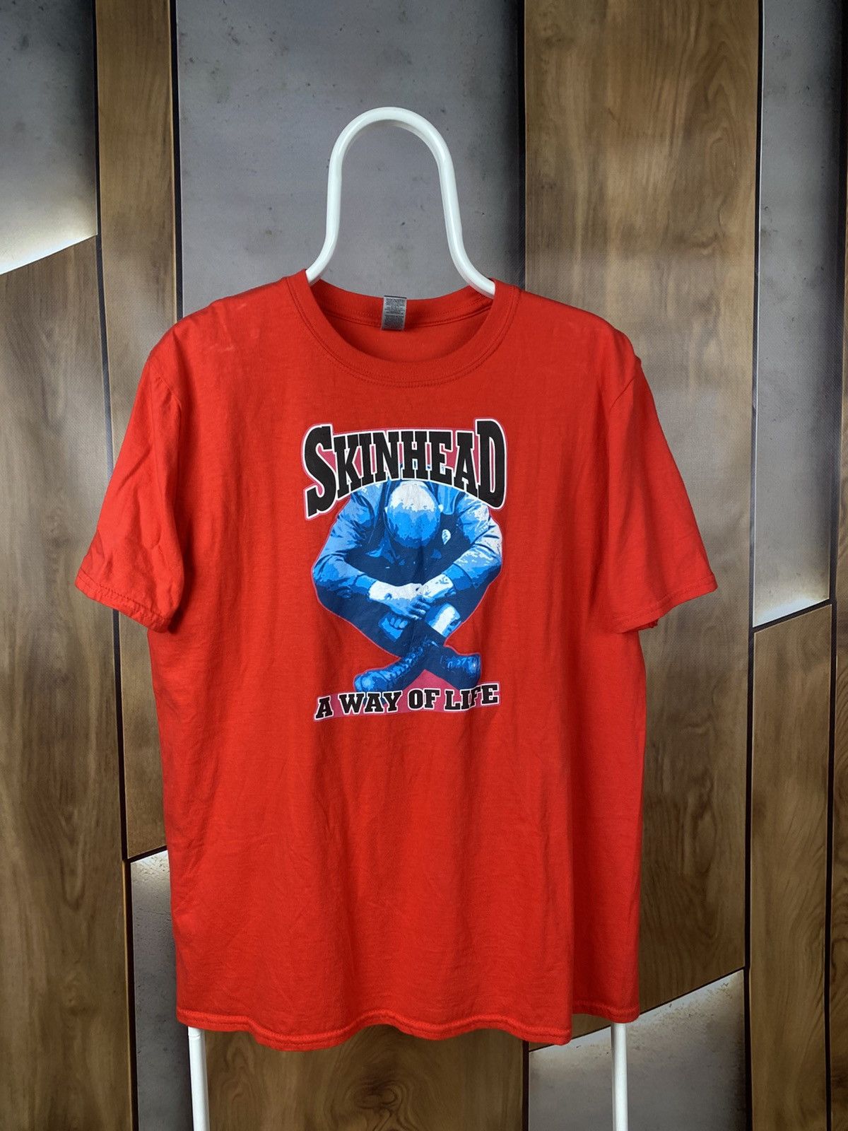 Vintage 🧨T-Shirt Skinhead A Way Of Live Tee🧨 Size US L / EU 52-54 / 3 - 1 Thumbnail