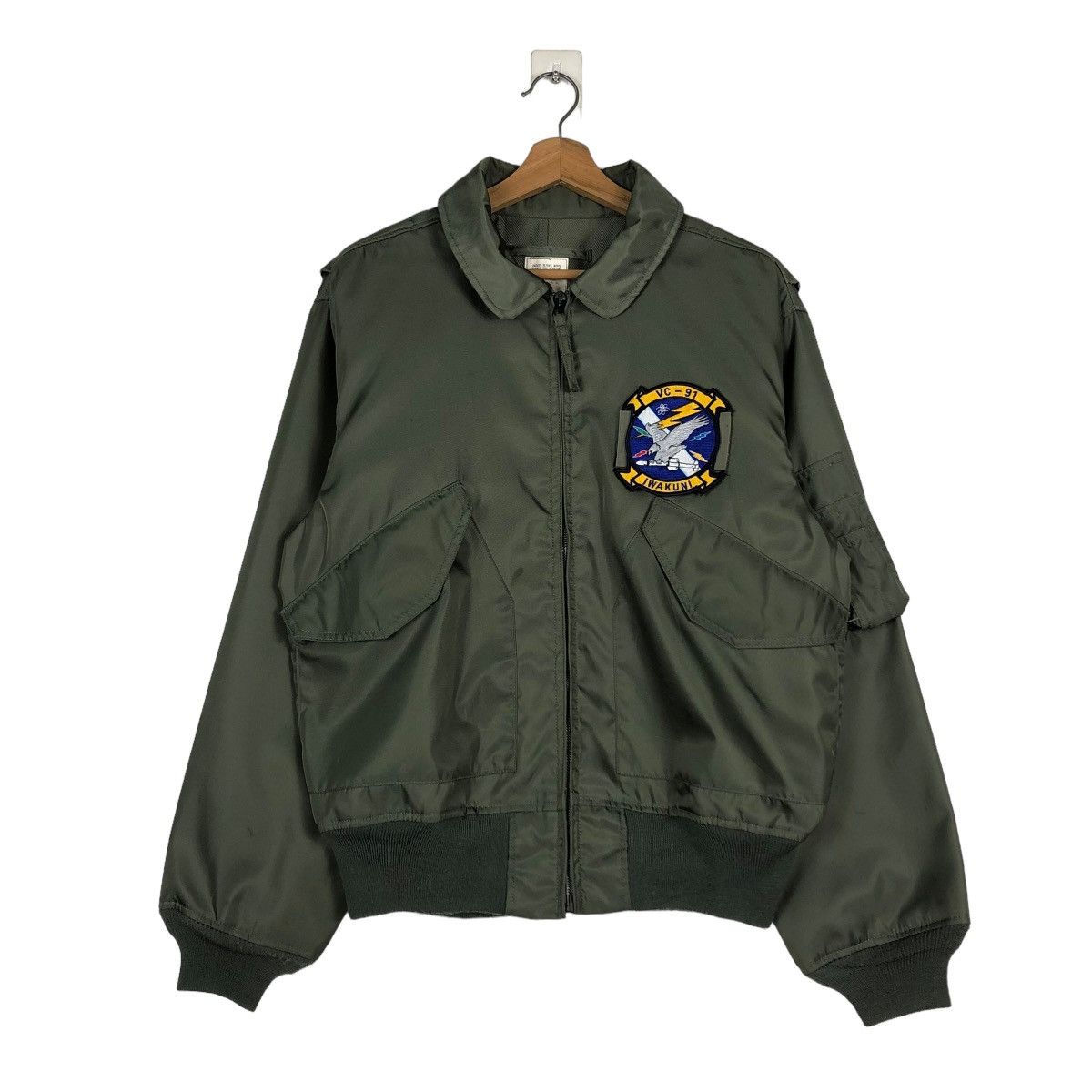 Vintage 🔥VINTAGE BOMBER JACKET FLY HOUSTON CO BUZZ RICKSONS Size US L / EU 52-54 / 3 - 3 Thumbnail