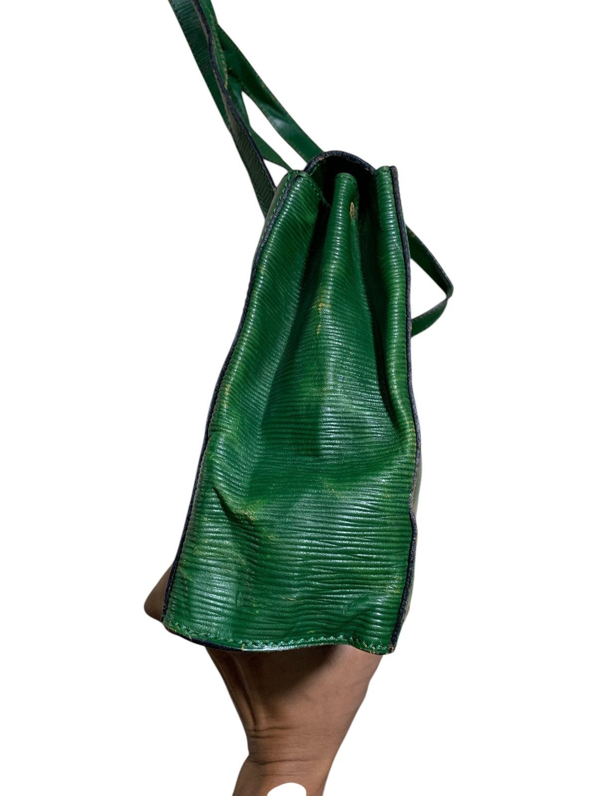Fendi 🔥RARE VTG FENDI 499 GREEN LEATHER SHOULDER BAG Size ONE SIZE - 7 Thumbnail