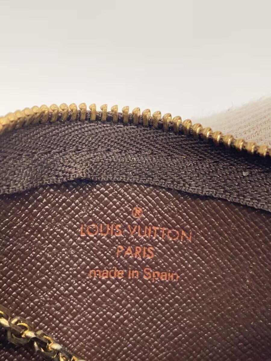 Louis Vuitton Louis Vuitton Damier Ebene Pochette Cle Brown Size ONE SIZE - 3 Thumbnail