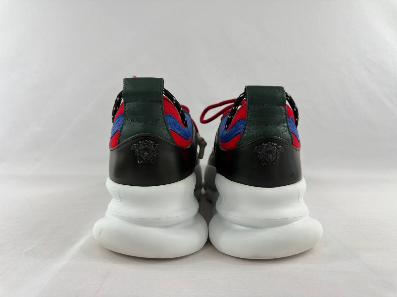 Versace Versace Chain Reaction Red Blue Black Sneakers Size US 11 / EU 44 - 11 Thumbnail
