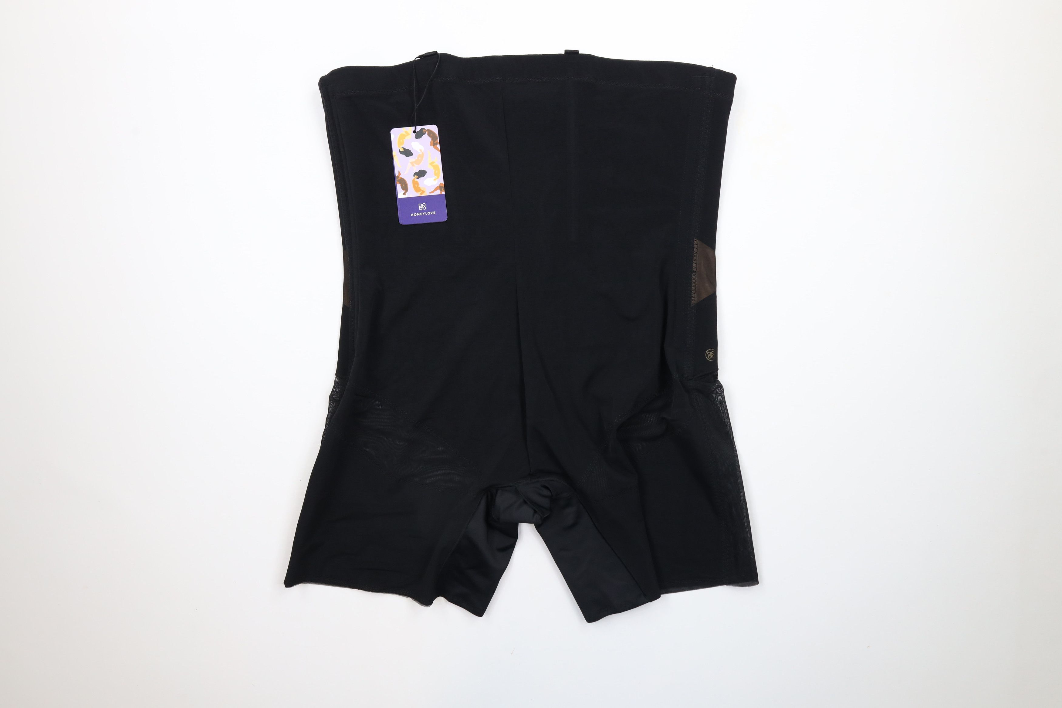 Vintage New Honeylove SuperPower Shorts Shapewear Runway Black Size 36" / US 14 / IT 50 - 9 Thumbnail