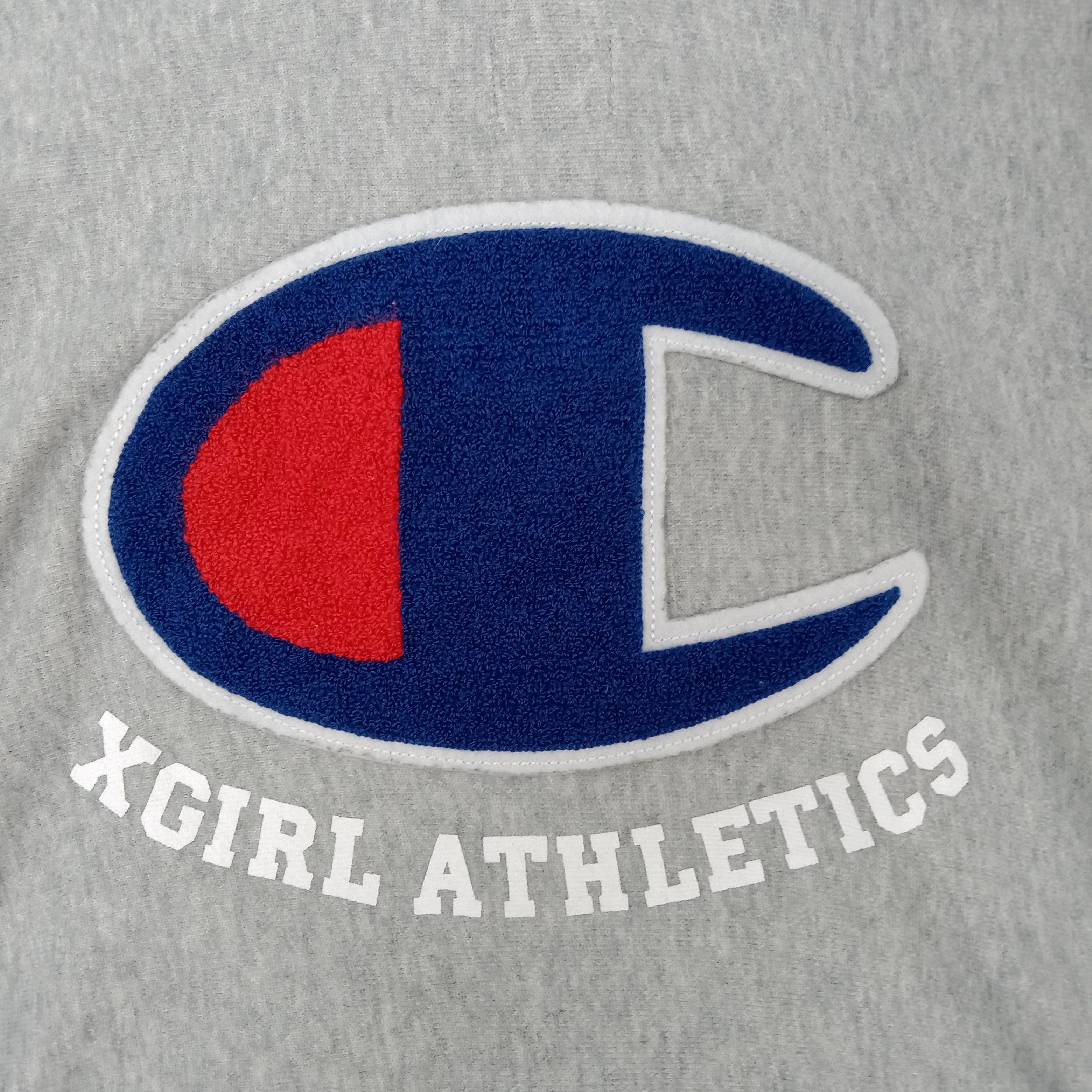 Champion × Japanese Brand × Vintage Champion Xgirl Athletics Japanese Style Hoodies C218N21 Size US S / EU 44-46 / 1 - 2 Thumbnail