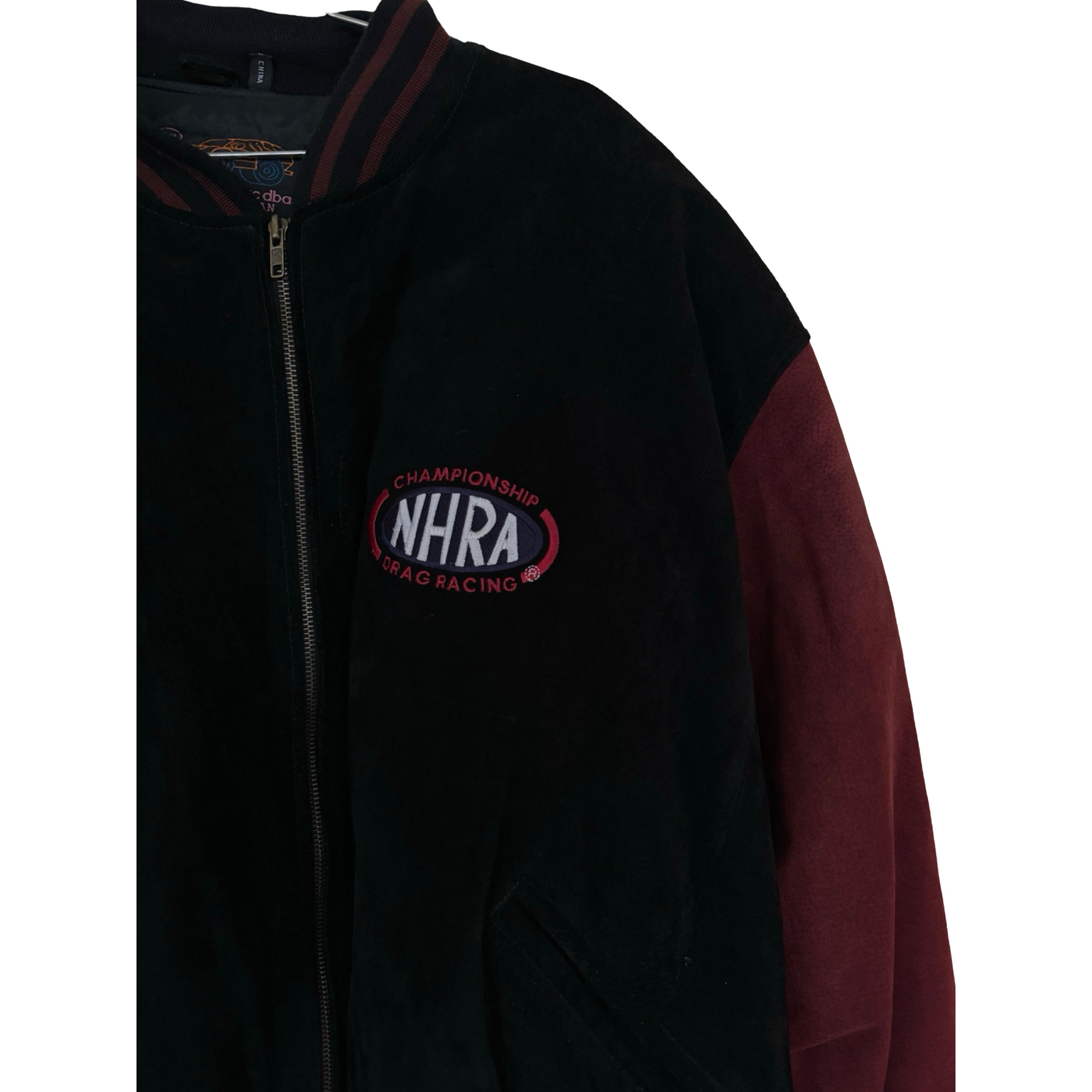Vintage NRA Championship Drag race Bomber Jacket Size US XL / EU 56 / 4 - 4 Thumbnail