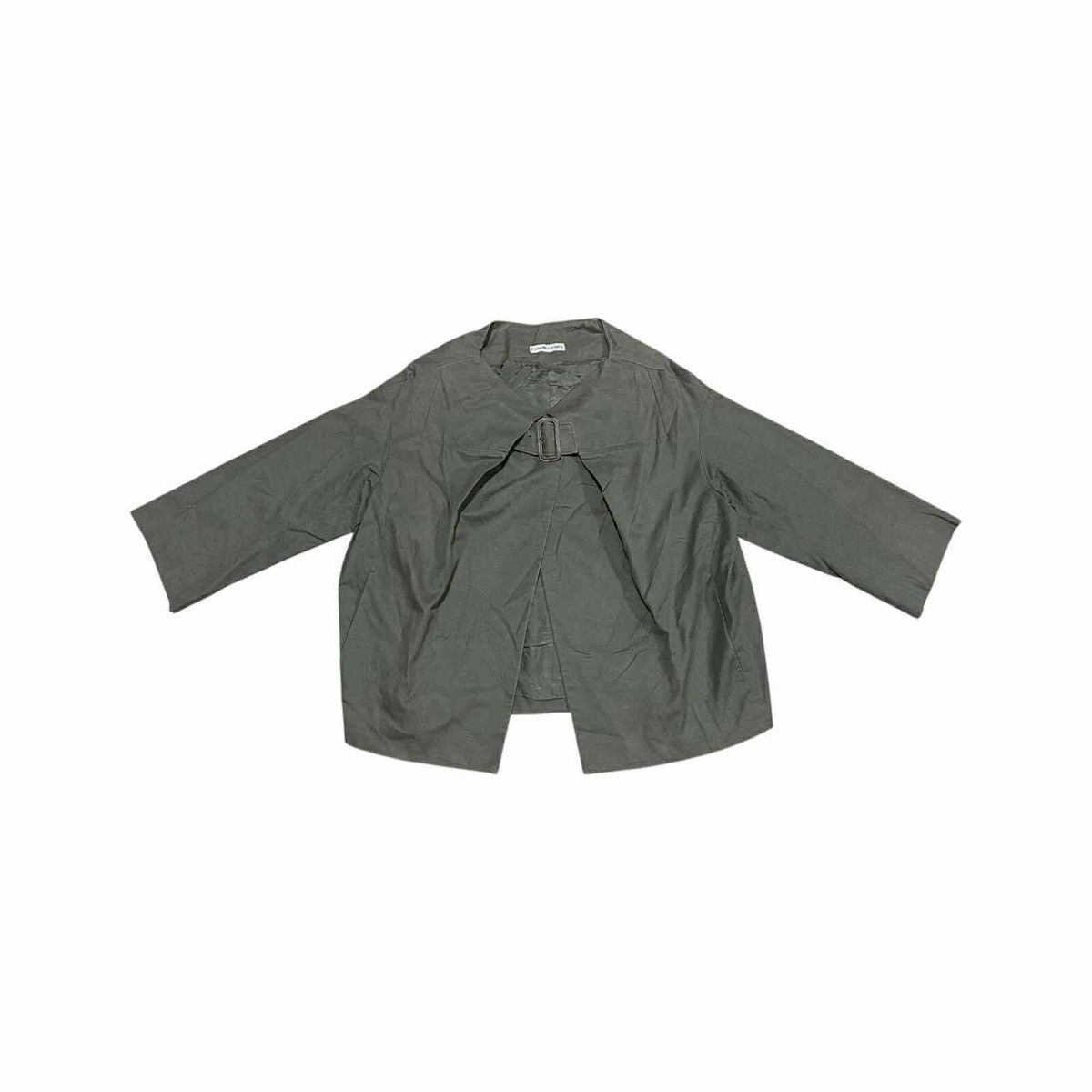 Tsumori Chisato 🔥Tsumori Chisato Issey Miyake Cropped Jacket Belted Collar Size US M / EU 48-50 / 2 - 1 Thumbnail