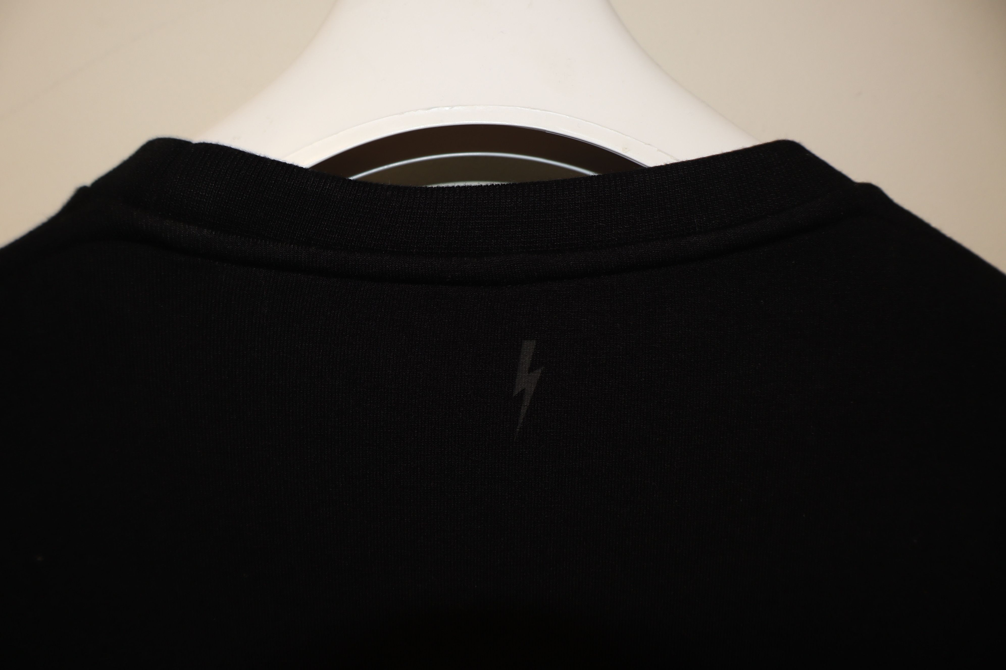 Neil Barrett Leather bolt insert sweatshirt Size US XS / EU 42 / 0 - 9 Thumbnail