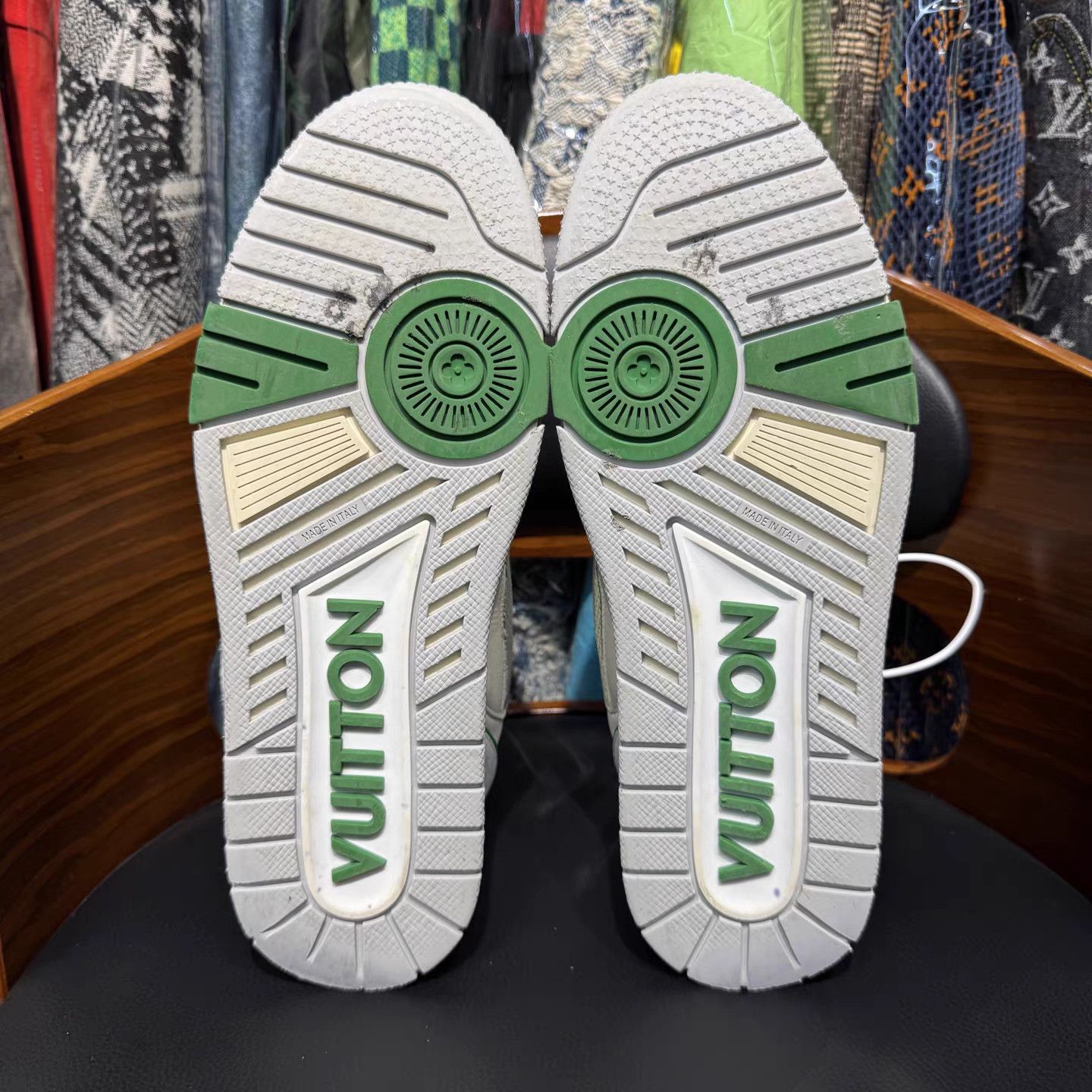 Louis Vuitton Louis Vuitton LV Trainer Velcro Strap Sneakers K15 Size US 6.5 / IT 36.5 - 8 Thumbnail