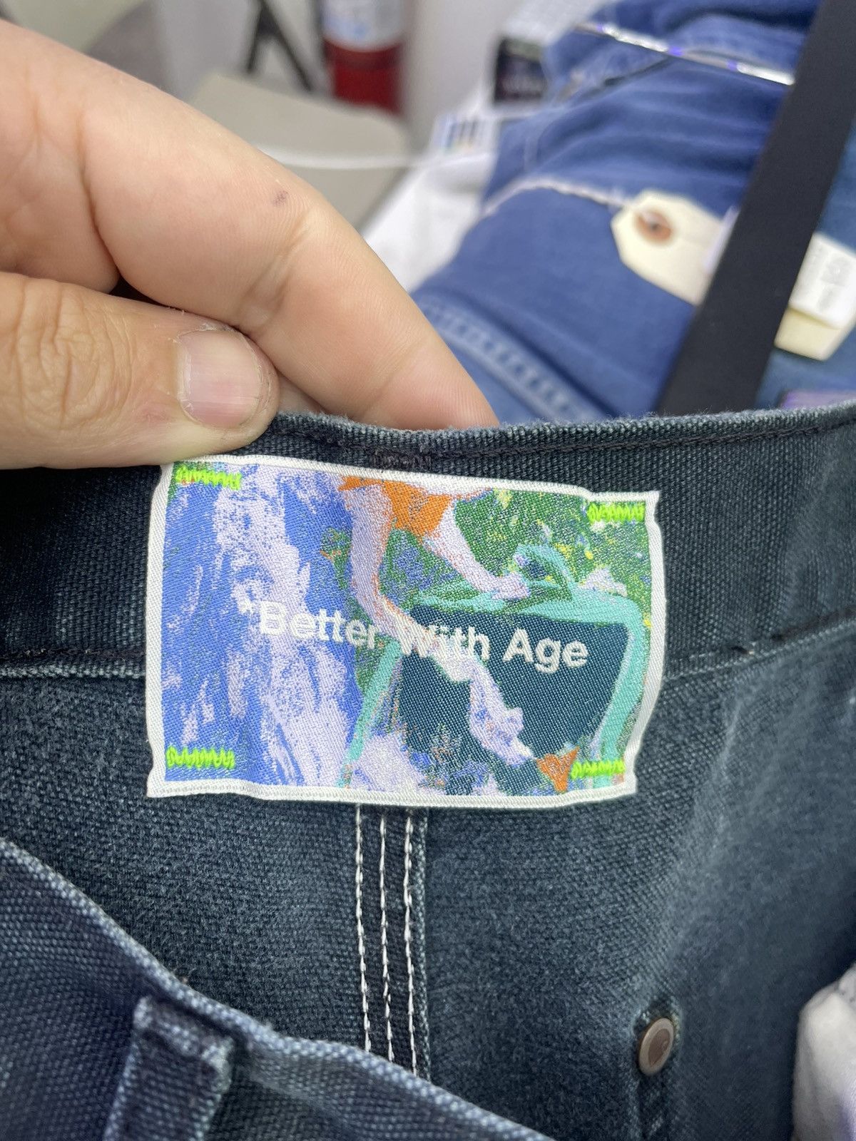 Better With Age Better with age carpenter pants black Size US 32 / EU 48 - 6 Thumbnail