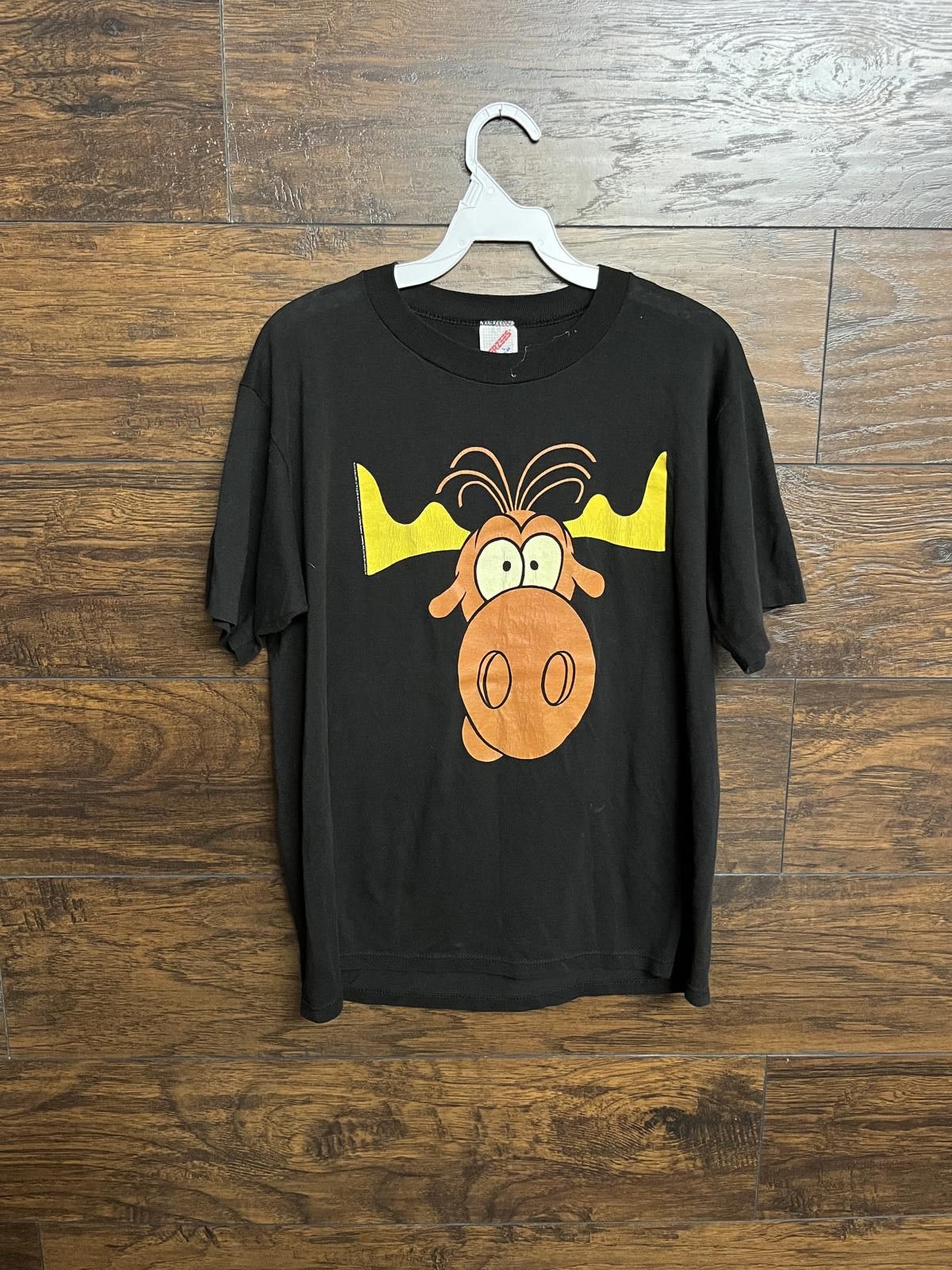 Jerzees VTG 1993 Taco Bell T-shirt Bullwinkle x Dr Pepper Logo - L Size US L / EU 52-54 / 3 - 2 Thumbnail