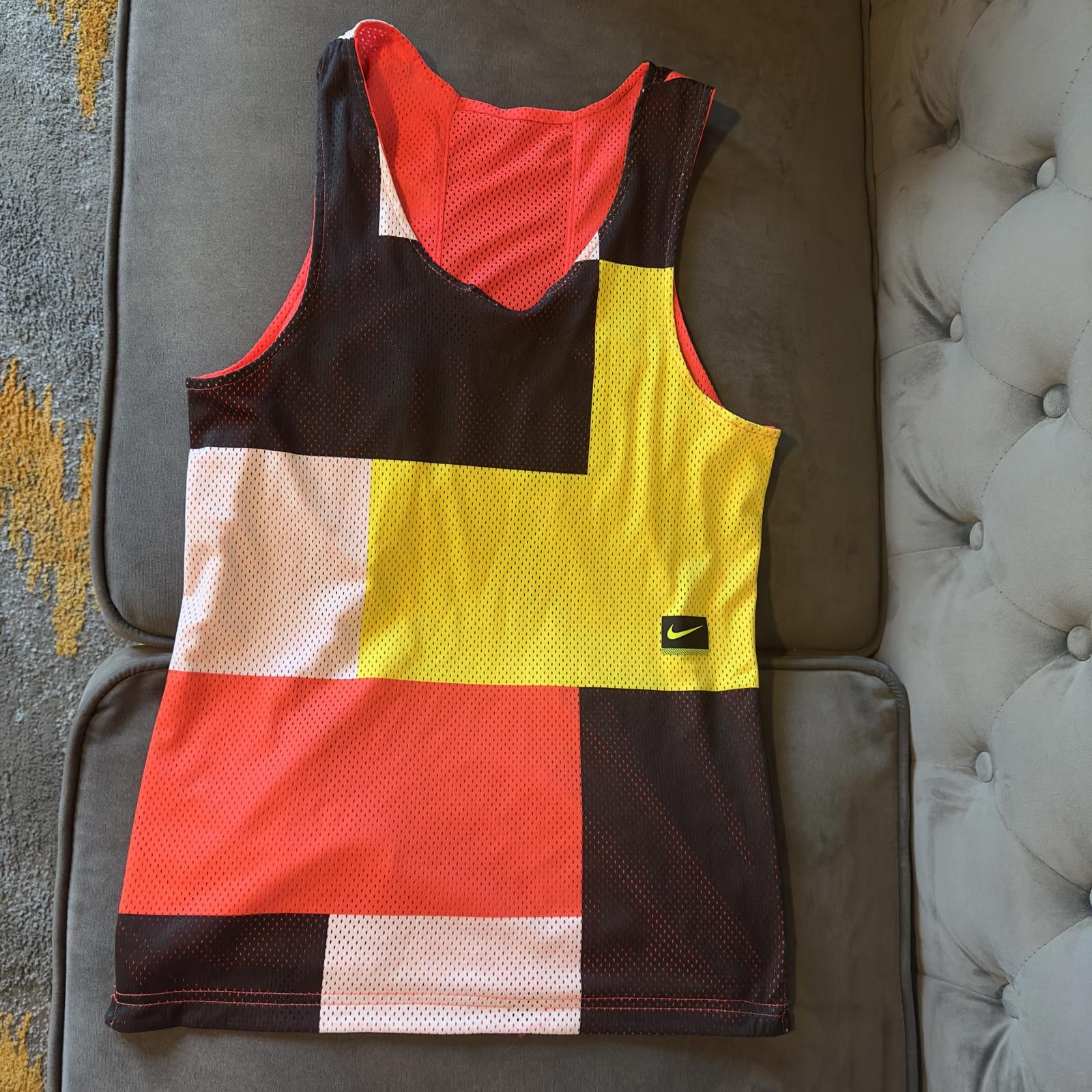 Nike Nike Reversible Color Block Mesh Tank Top Size US L / EU 52-54 / 3 - 1 Thumbnail