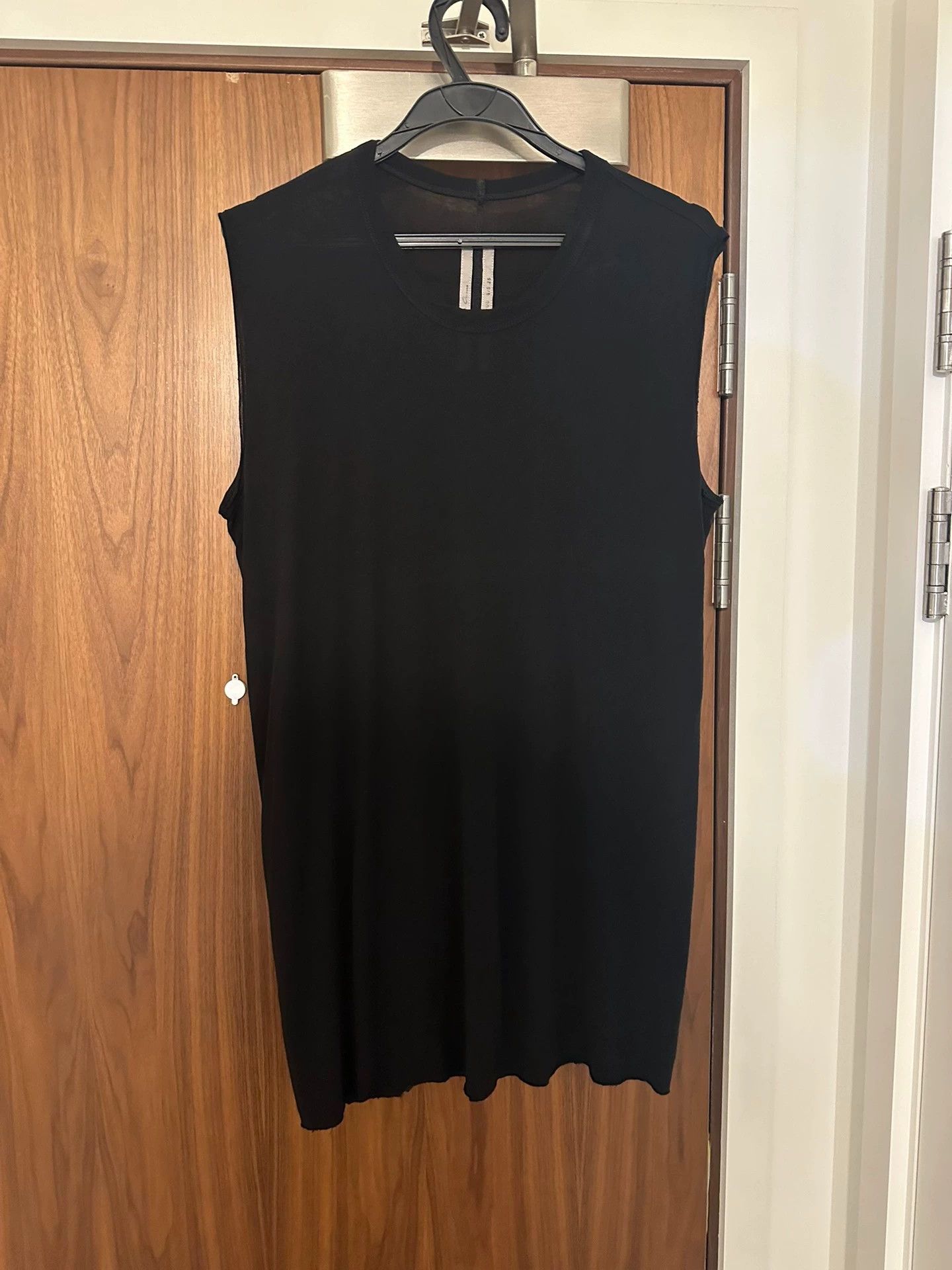 Rick Owens Rick Owens Basic SL Tee in Black Size US XL / EU 56 / 4 - 1 Thumbnail