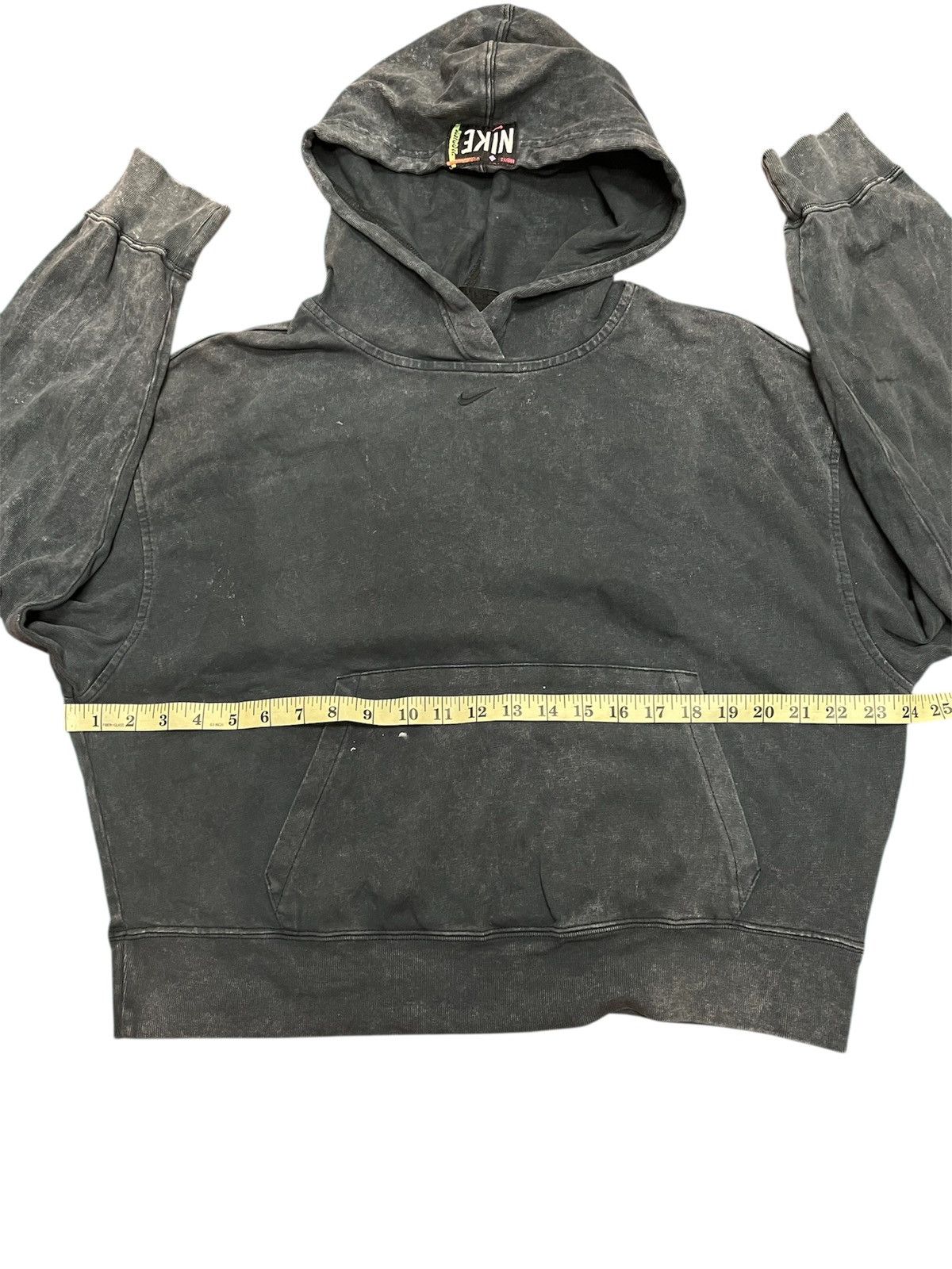 Nike NIKE CENTER x ACID WASH x BOXY DESIGN x PULLOVER HODDIE Size US XS / EU 42 / 0 - 4 Thumbnail