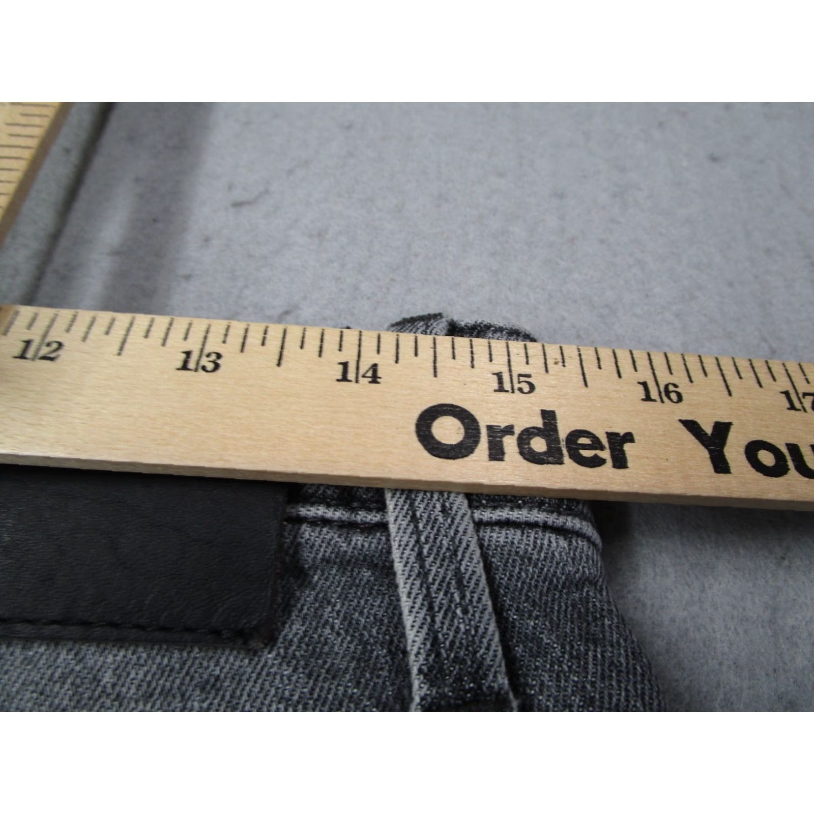 G-Star G Star Shorts 29 Gray Denim Straight Button Fly 11" Skate Casual Mens Size US 29 - 7 Thumbnail