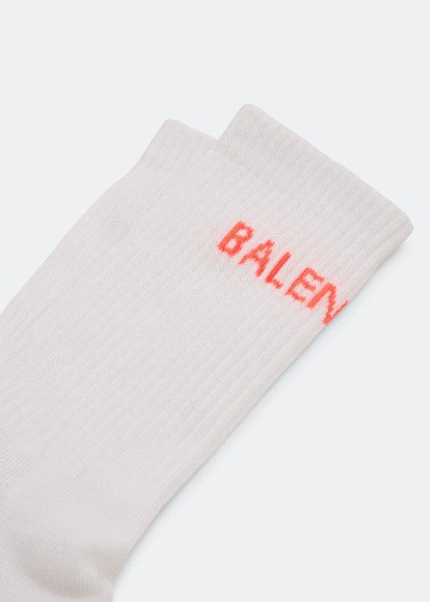 Balenciaga o1loc1c0924 Size: OS / 540633 Socks in White Size ONE SIZE - 2 Thumbnail