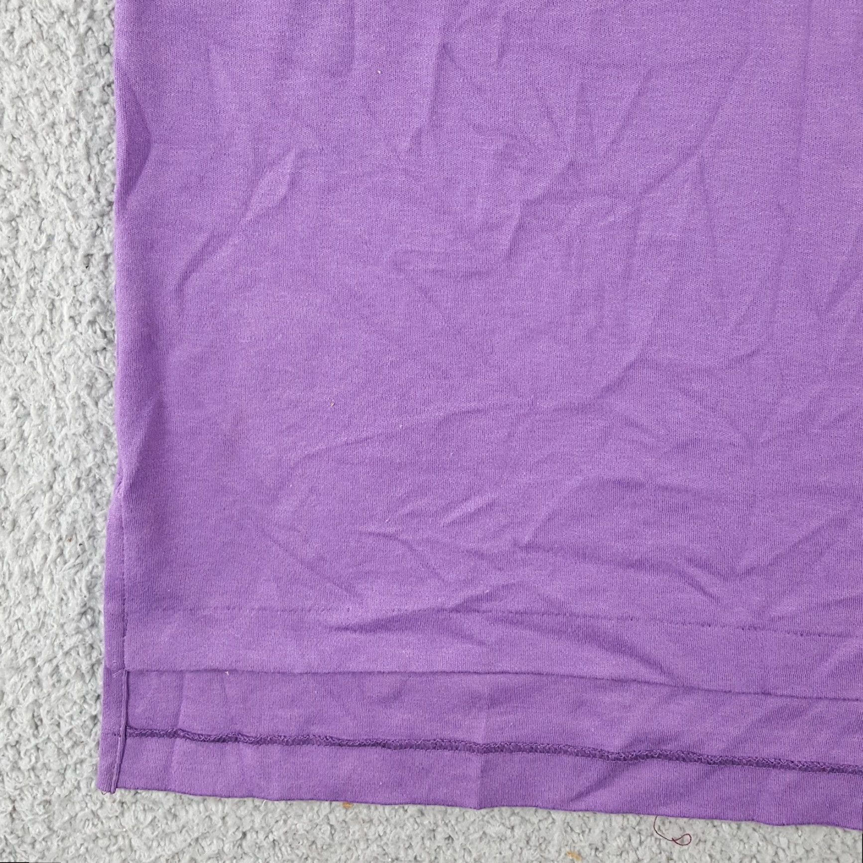 Vintage Purple Preppy Athletic Women's Size M Button Collar Golf Polo Pullover Shirt Size M / US 6-8 / IT 42-44 - 4 Thumbnail