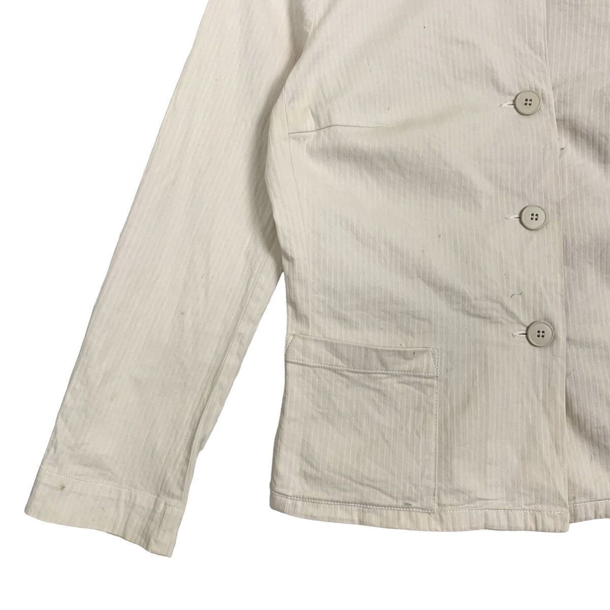 Designer × agnes b. Vintage Agnes B. Paris Women Light Jacket Size 36 / XS Size XS / US 0-2 / IT 36-38 - 5 Thumbnail