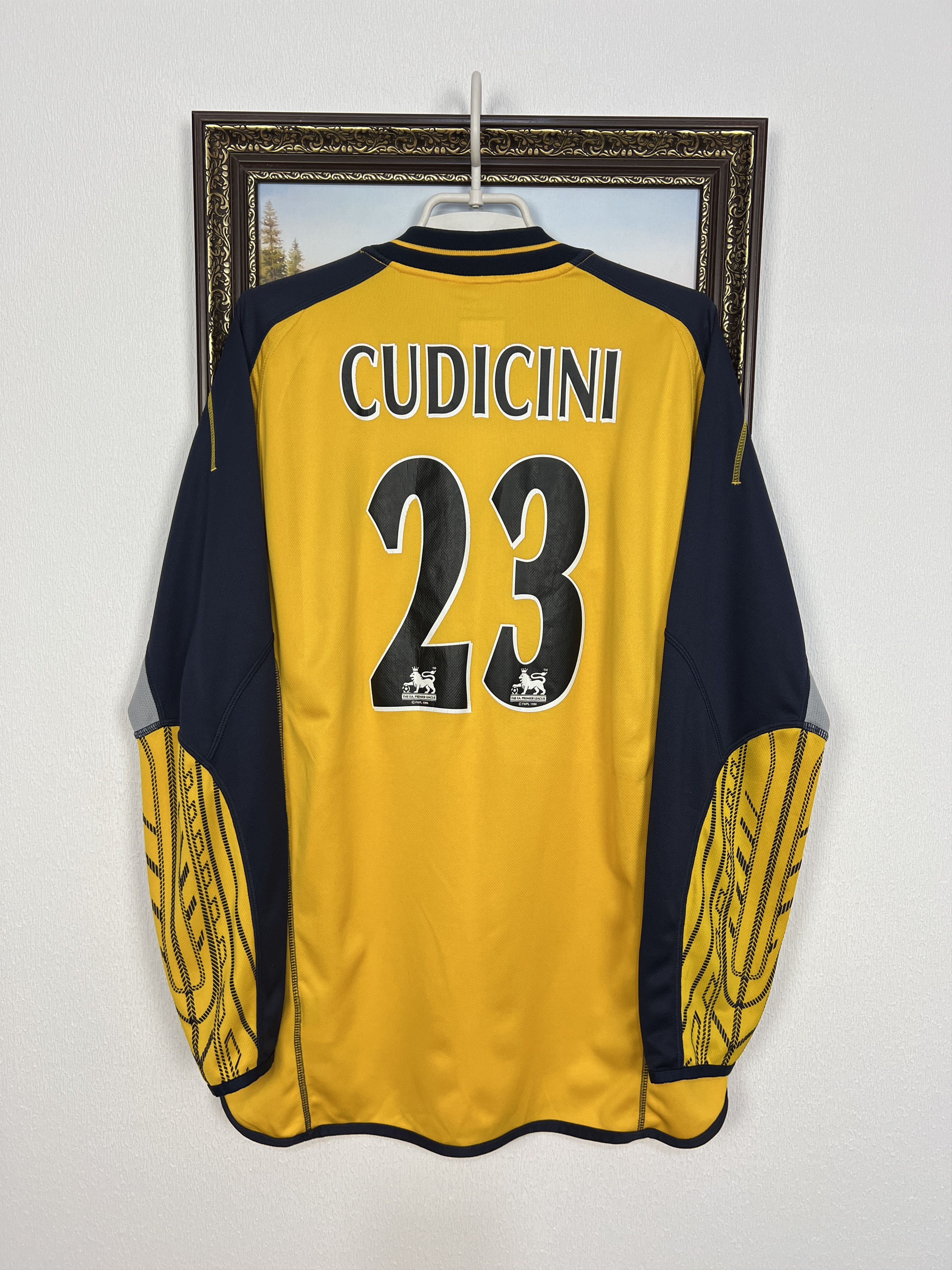 Umbro Chelsea Goalkeeper football shirt 2002 #23 Cudicini Umbro Size US L / EU 52-54 / 3 - 14 Thumbnail